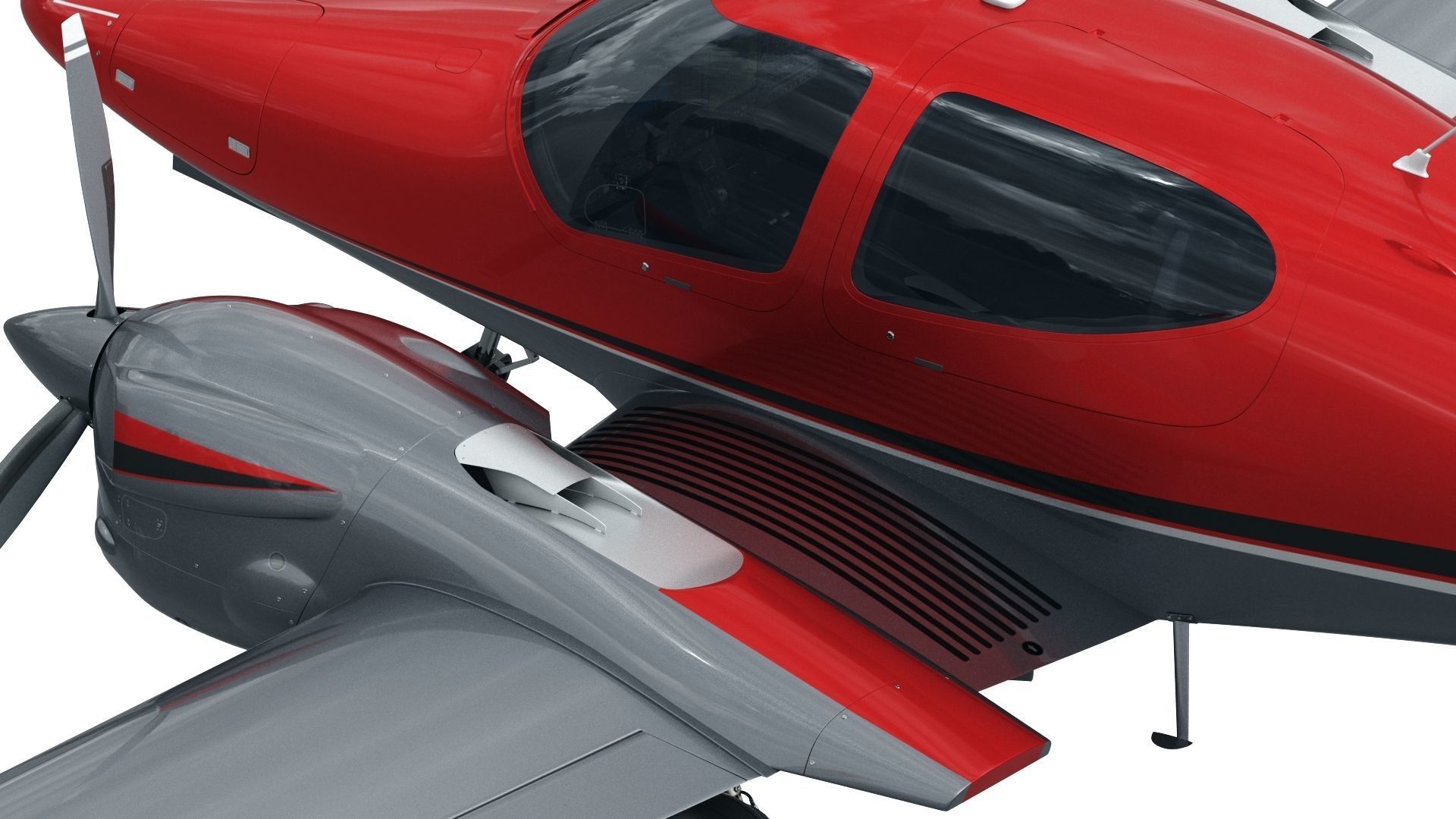 Diamond DA42 3D model_15