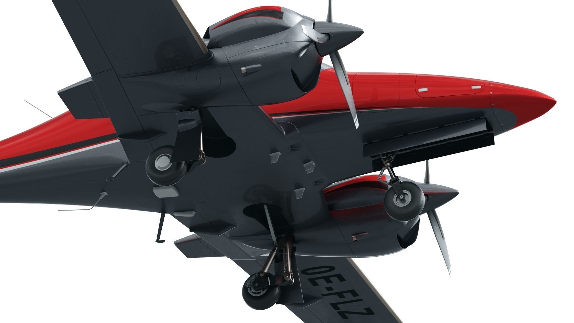 Diamond DA42 3D model_18