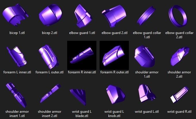 Clone Commando Full Scale Armor for cosplay - 3d print ready STL 3D print model_7