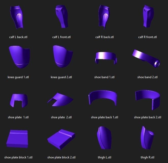 Clone Commando Full Scale Armor for cosplay - 3d print ready STL 3D print model_8