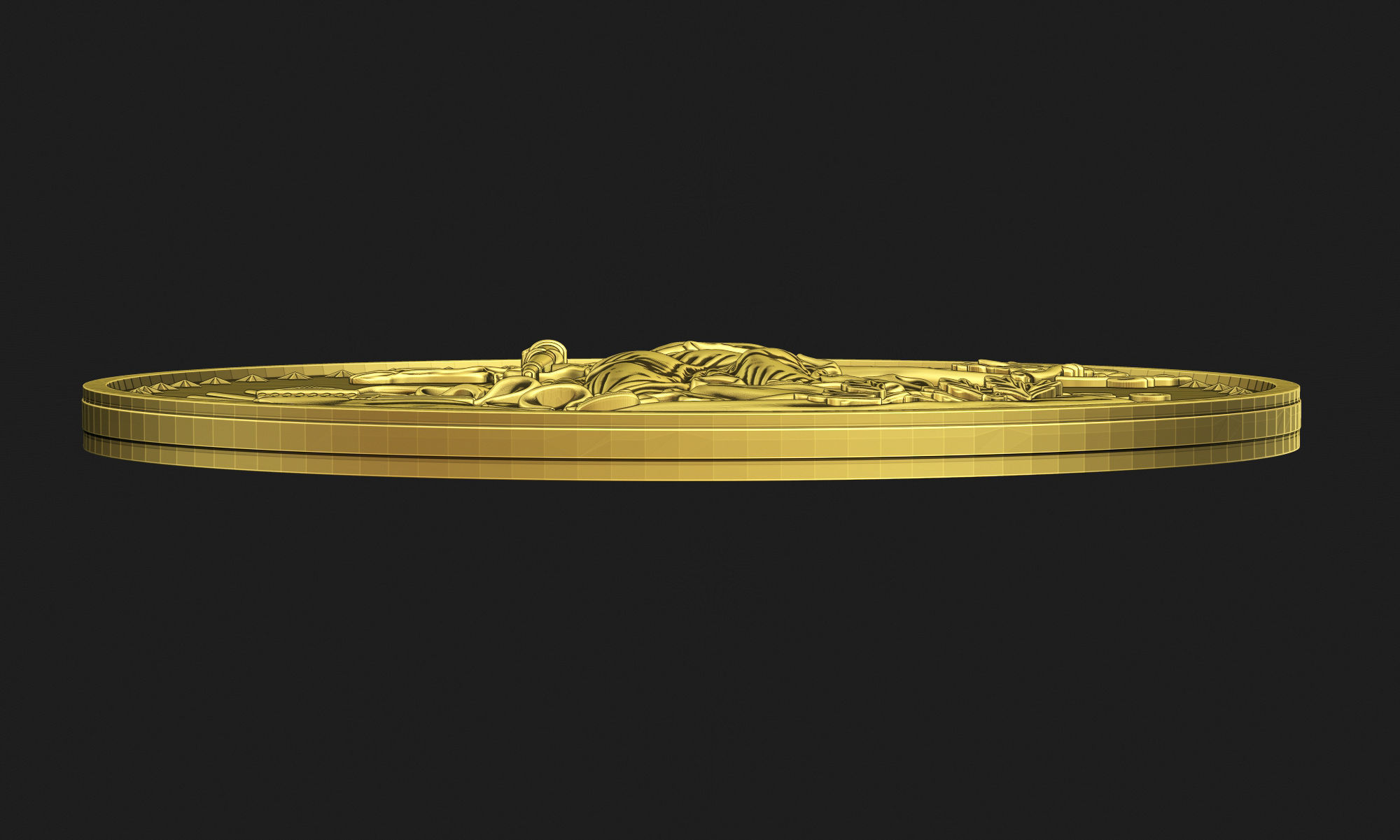 10 Dollar Liberty Coin 3D print model_7