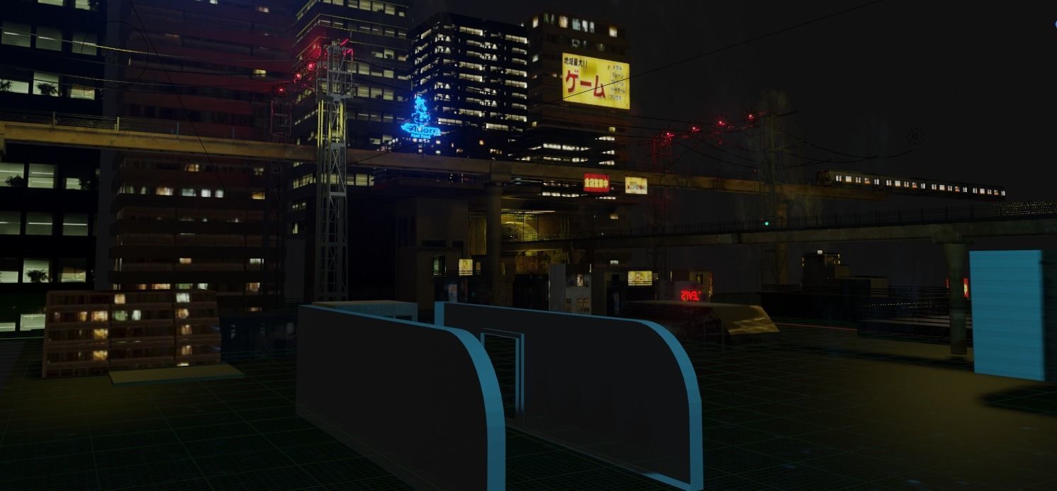 world building model 3D model_7