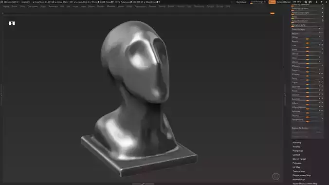 Modern Abstract Decorative sculpture 3d print model 29 3D print model