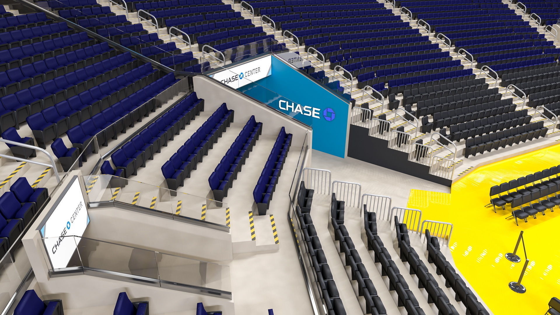 Chase Center Arena 3D model_11