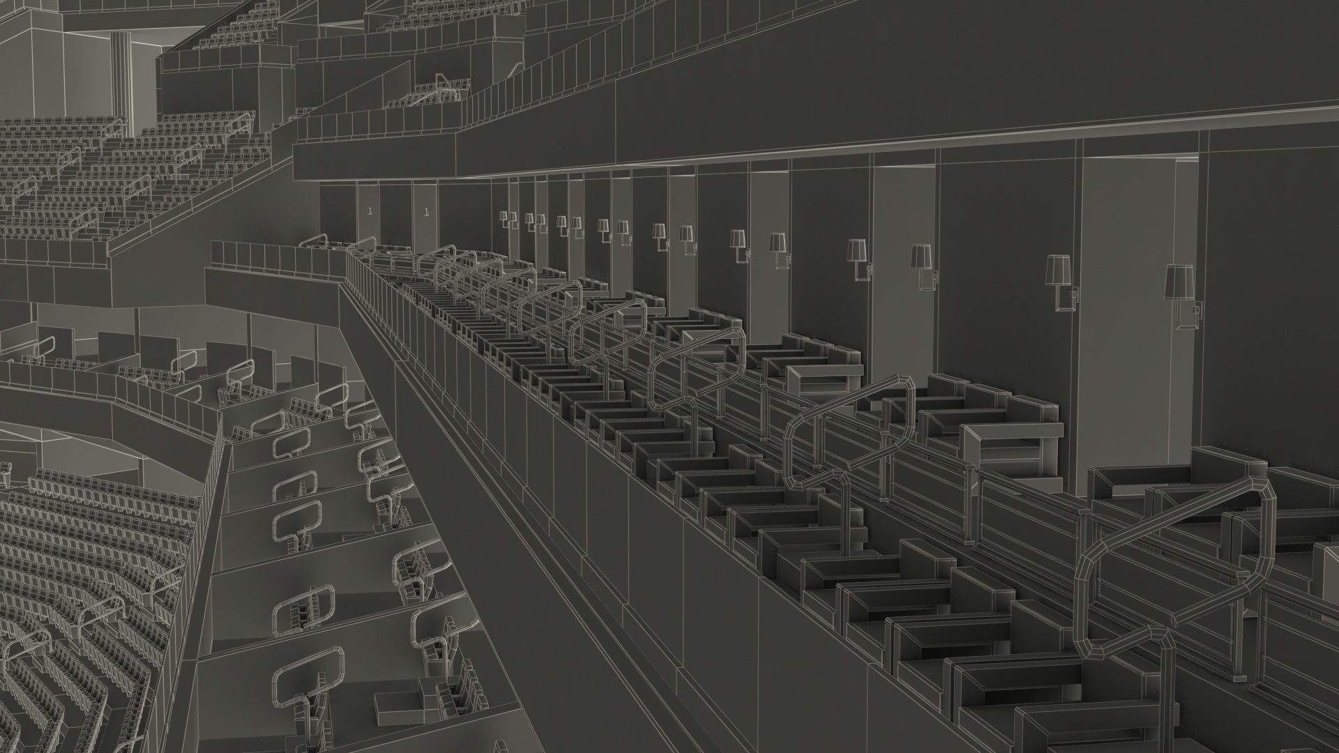 Chase Center Arena 3D model_38