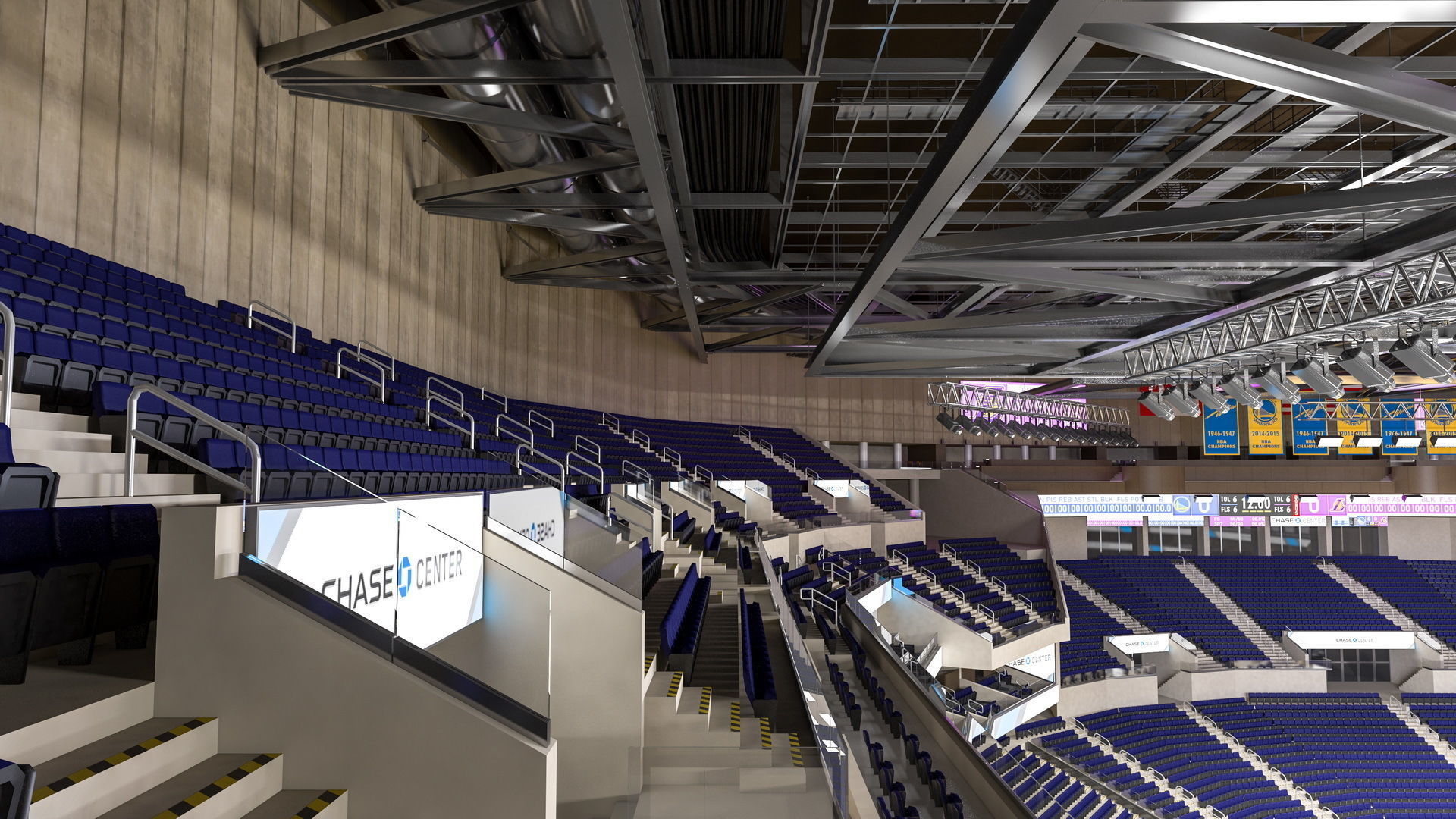 Chase Center Arena 3D model_19