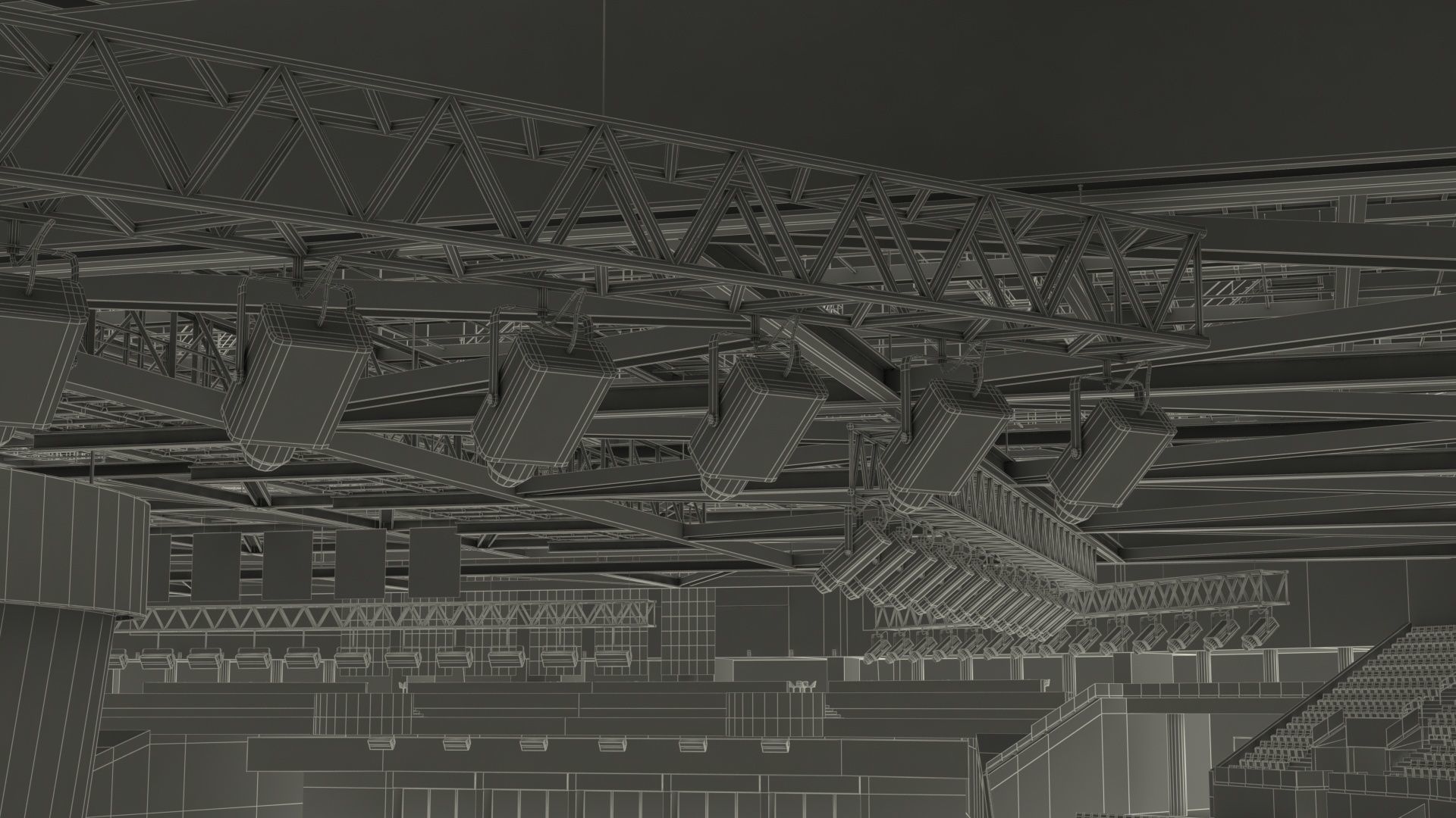 Chase Center Arena 3D model_40