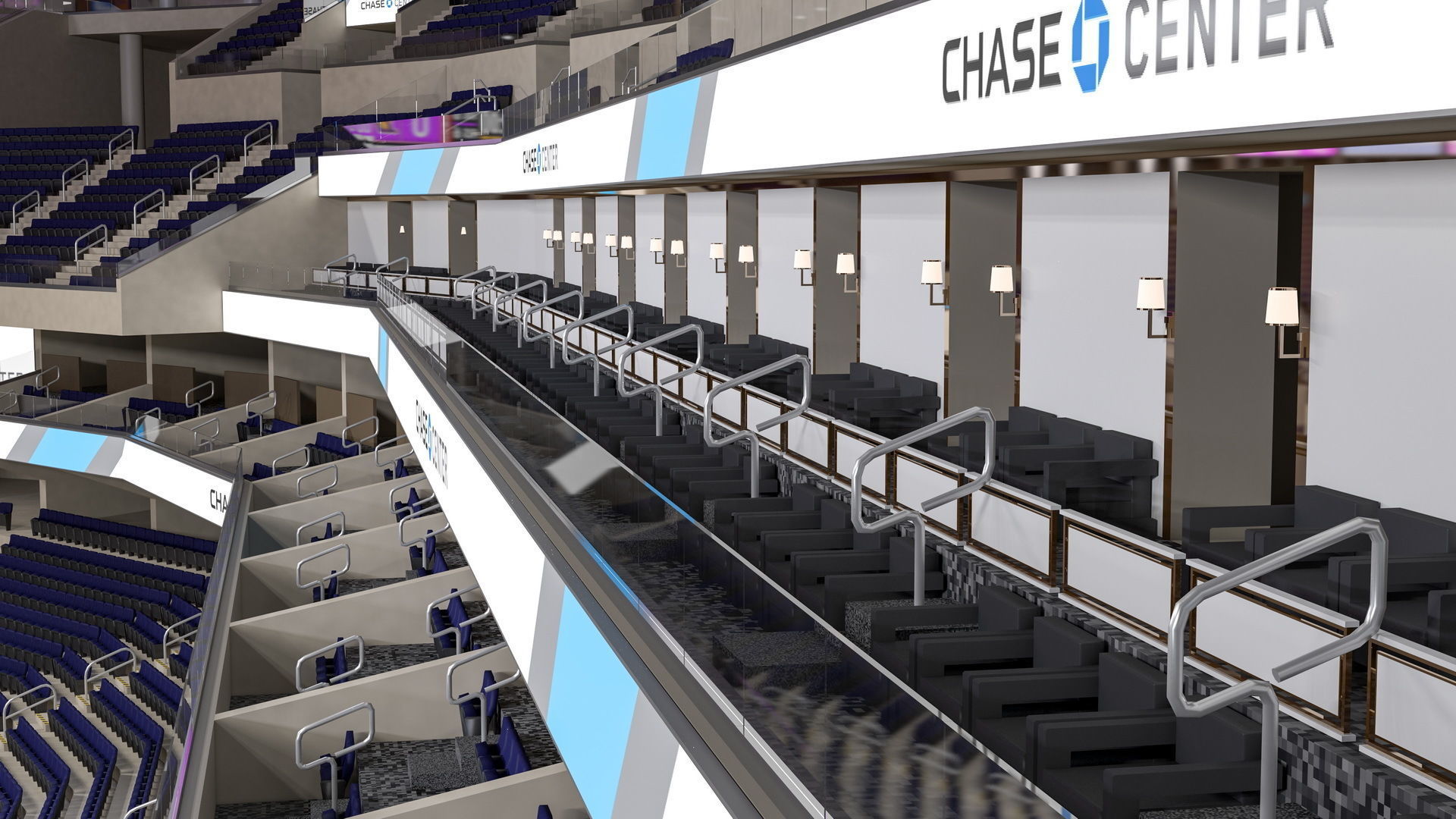 Chase Center Arena 3D model_18