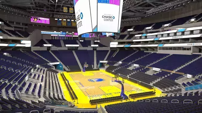 Chase Center Arena 3D model