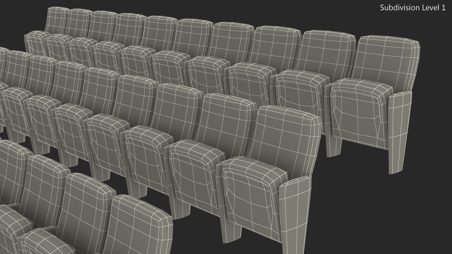 Chase Center Arena 3D model_30
