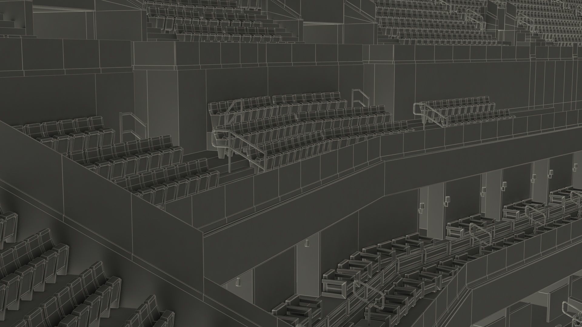 Chase Center Arena 3D model_37