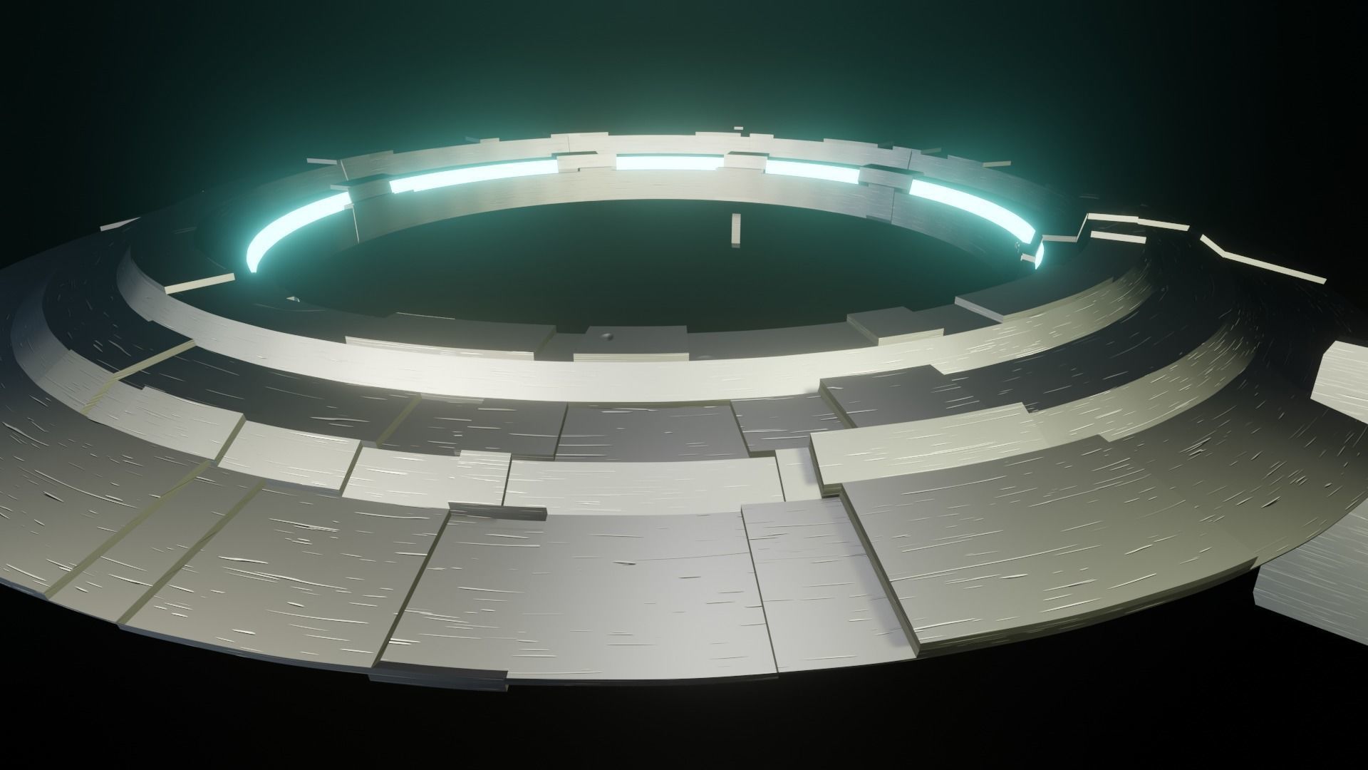 UFO model spaceship 3D model_11