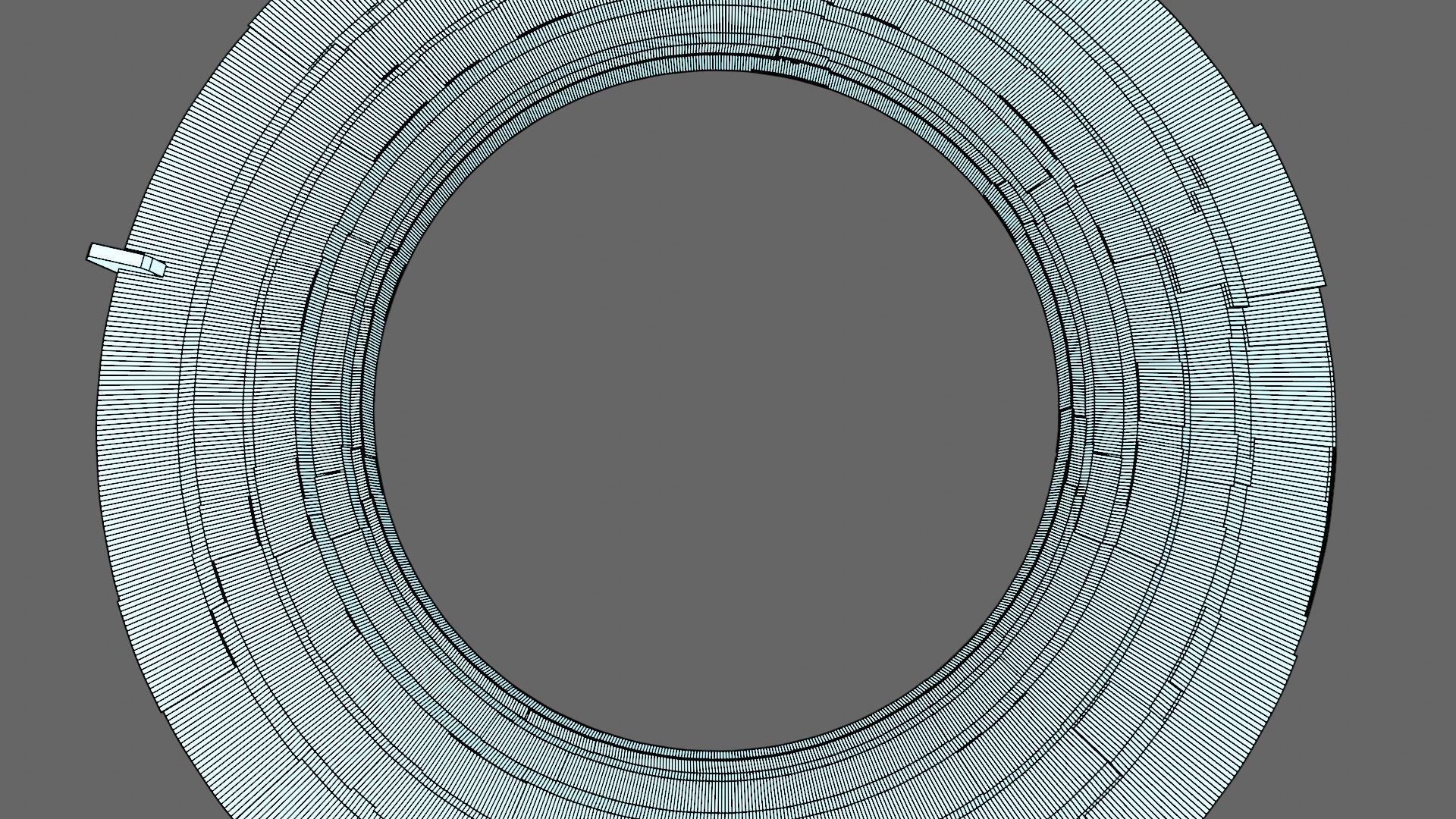 UFO model spaceship 3D model_16