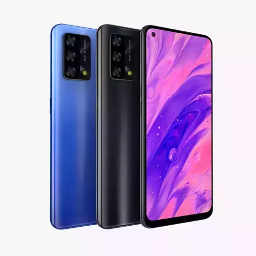 Oppo A74 Full Colors 3D model