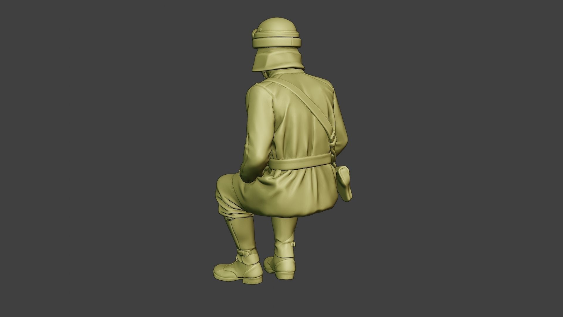 Italian Tank Crew Unit ww2 Sit2 ITCU1 3D print model_5