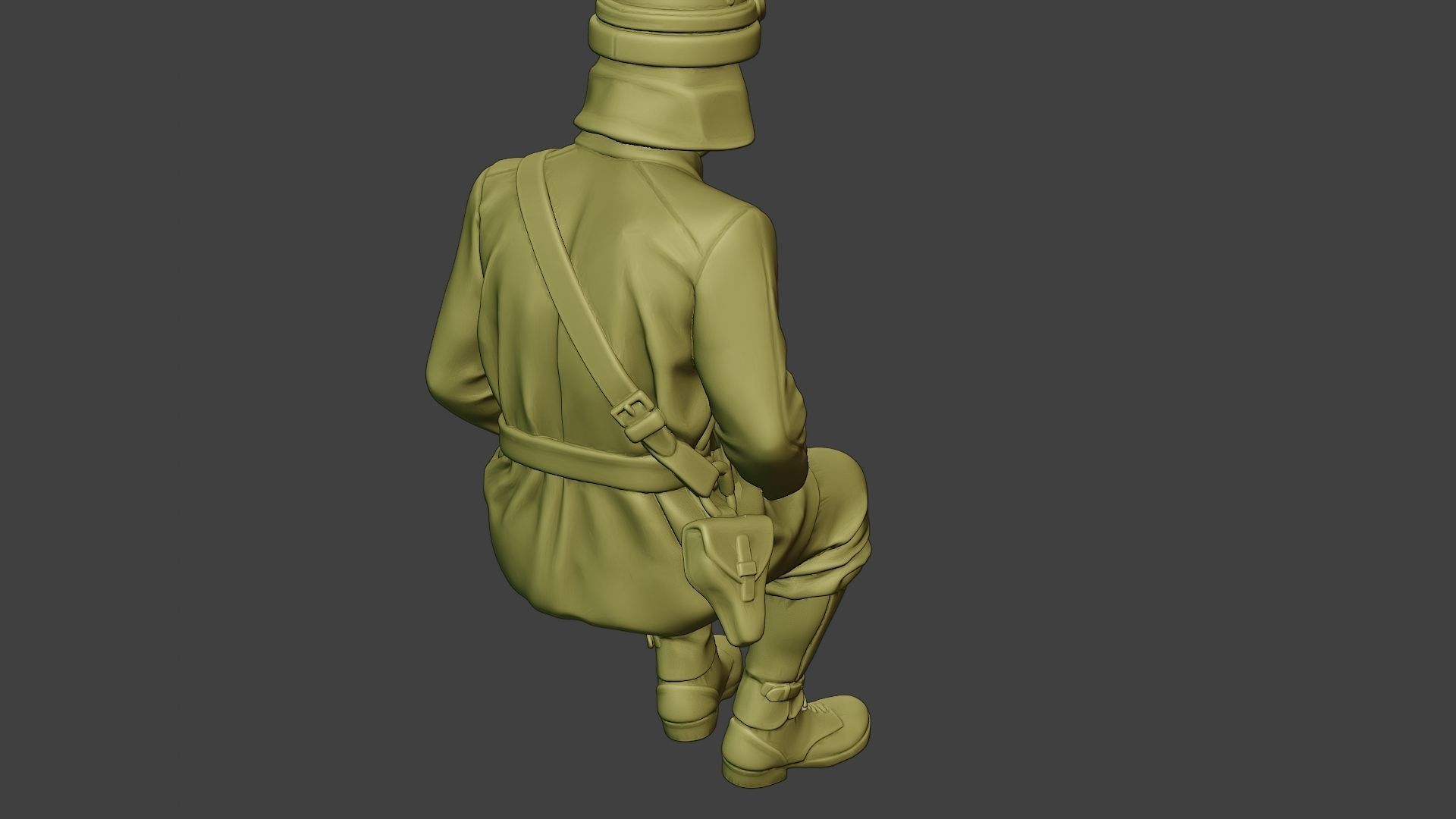 Italian Tank Crew Unit ww2 Sit2 ITCU1 3D print model_24