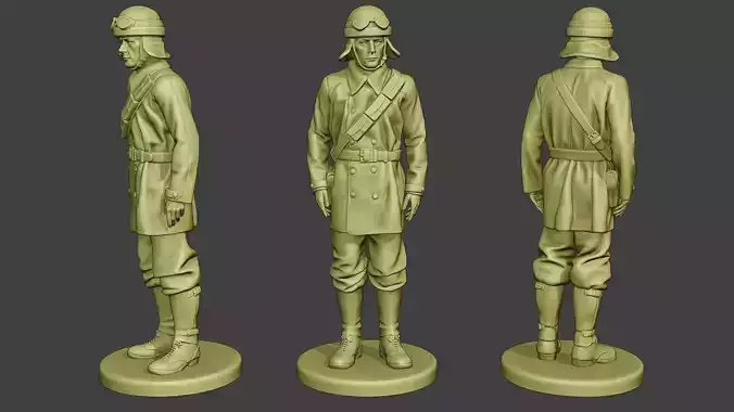 Italian Tank Crew Unit ww2 Stand2 ITCU1