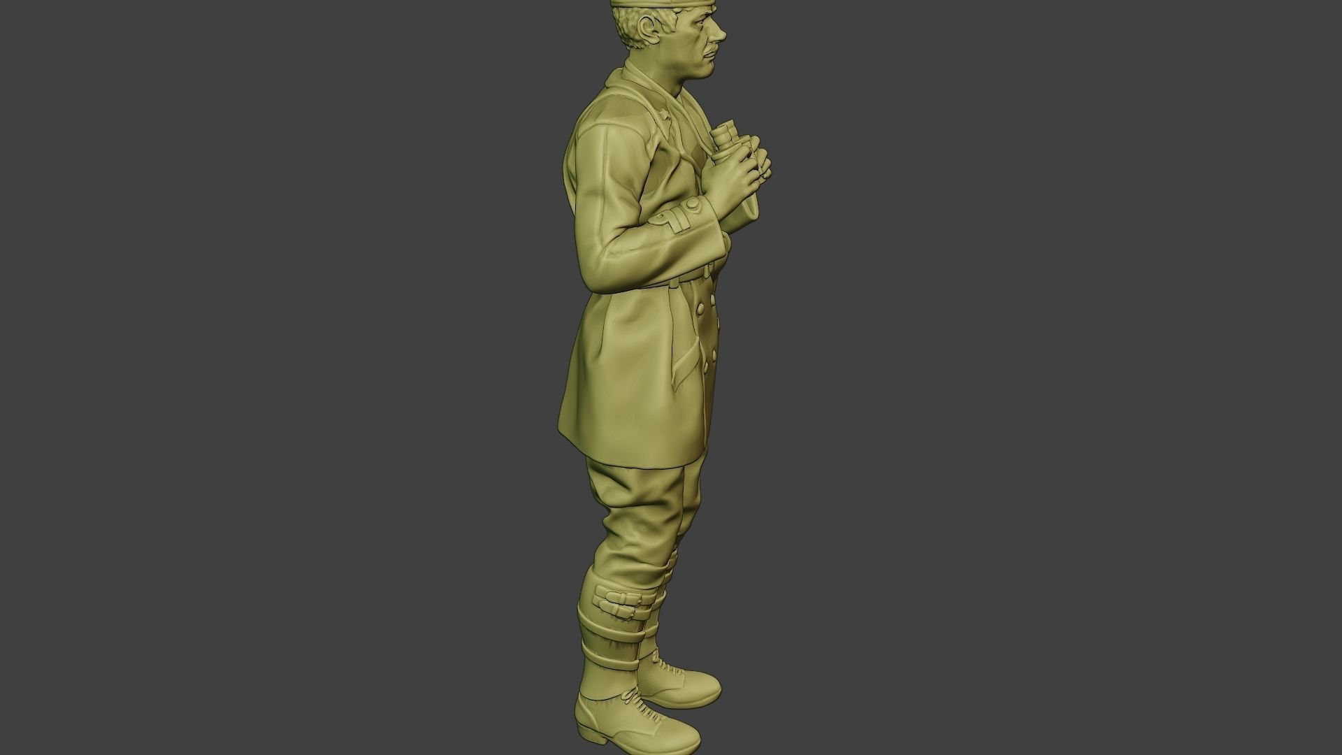 Italian Tank Crew Unit ww2 Action2 ITCU1 3D print model_30