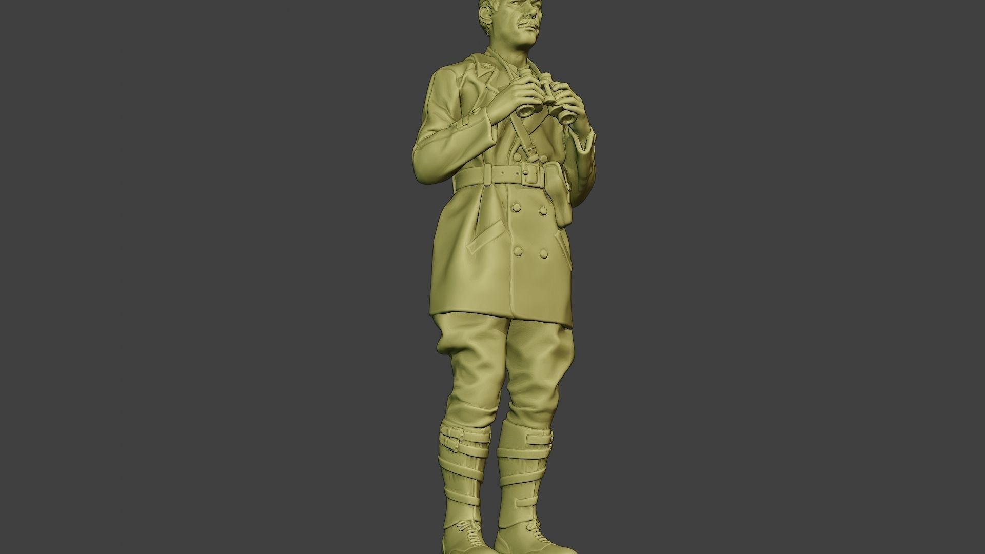 Italian Tank Crew Unit ww2 Action2 ITCU1 3D print model_13