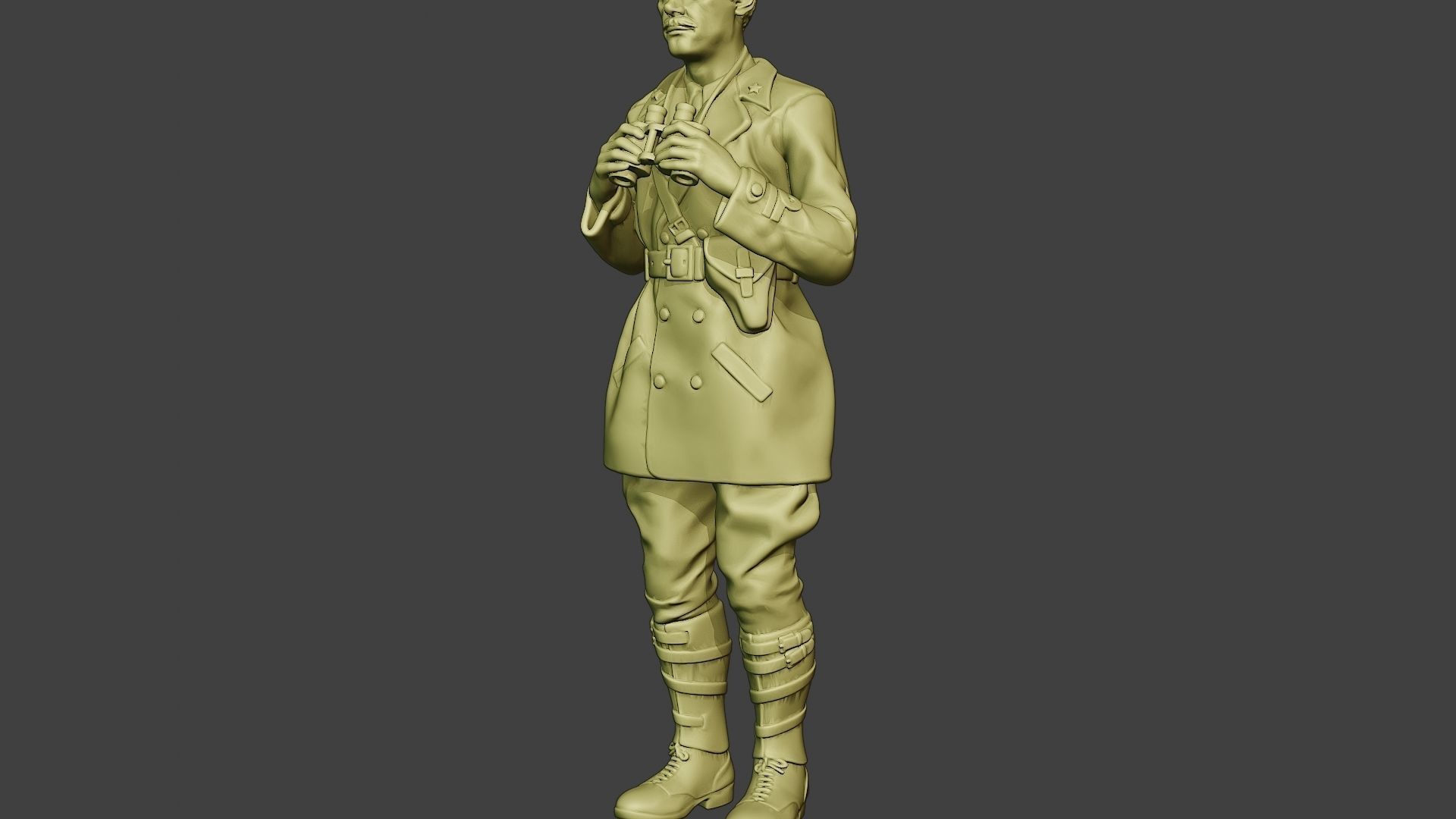 Italian Tank Crew Unit ww2 Action2 ITCU1 3D print model_27