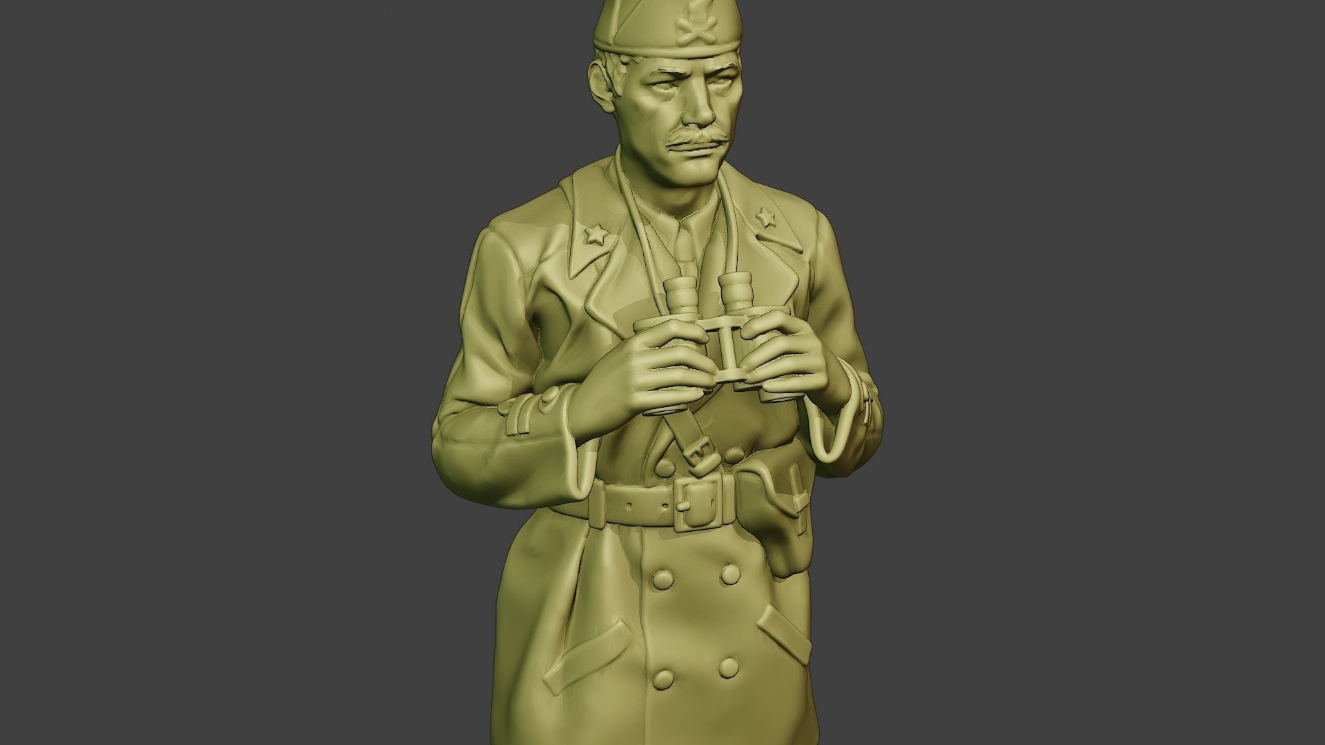 Italian Tank Crew Unit ww2 Action2 ITCU1 3D print model_19