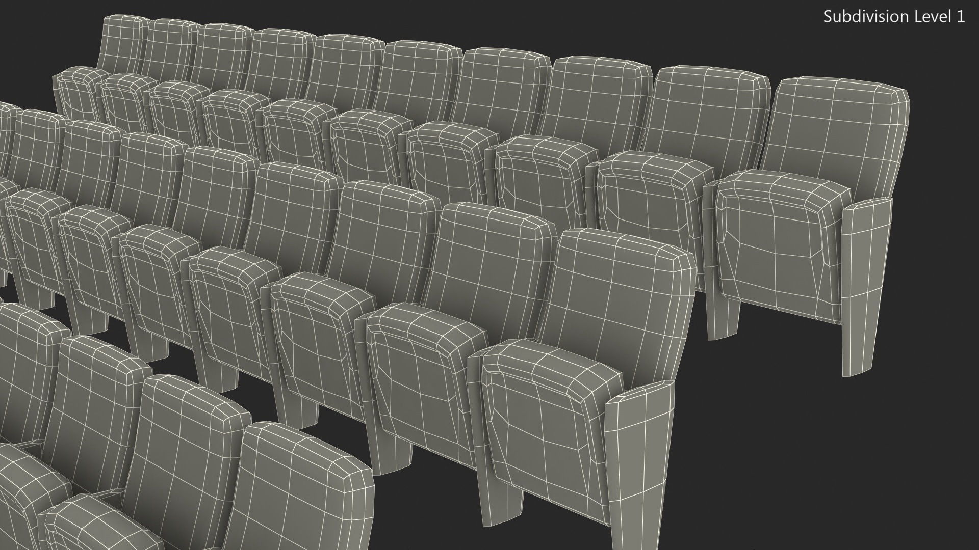 Chase Center Basketball Indoor Arena 3D model_24