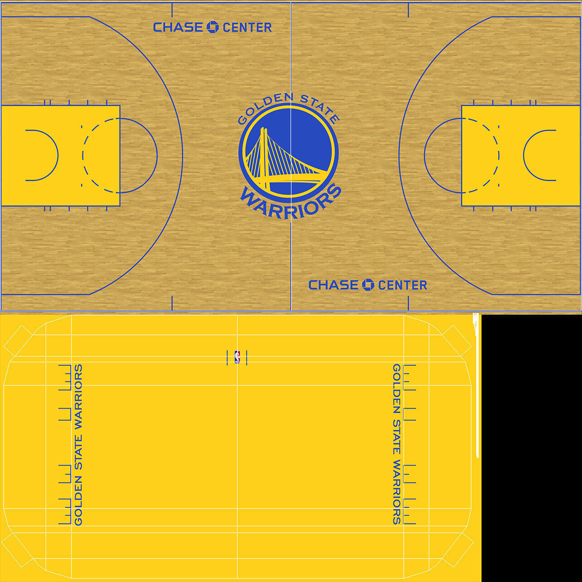 Chase Center Basketball Indoor Arena 3D model_25