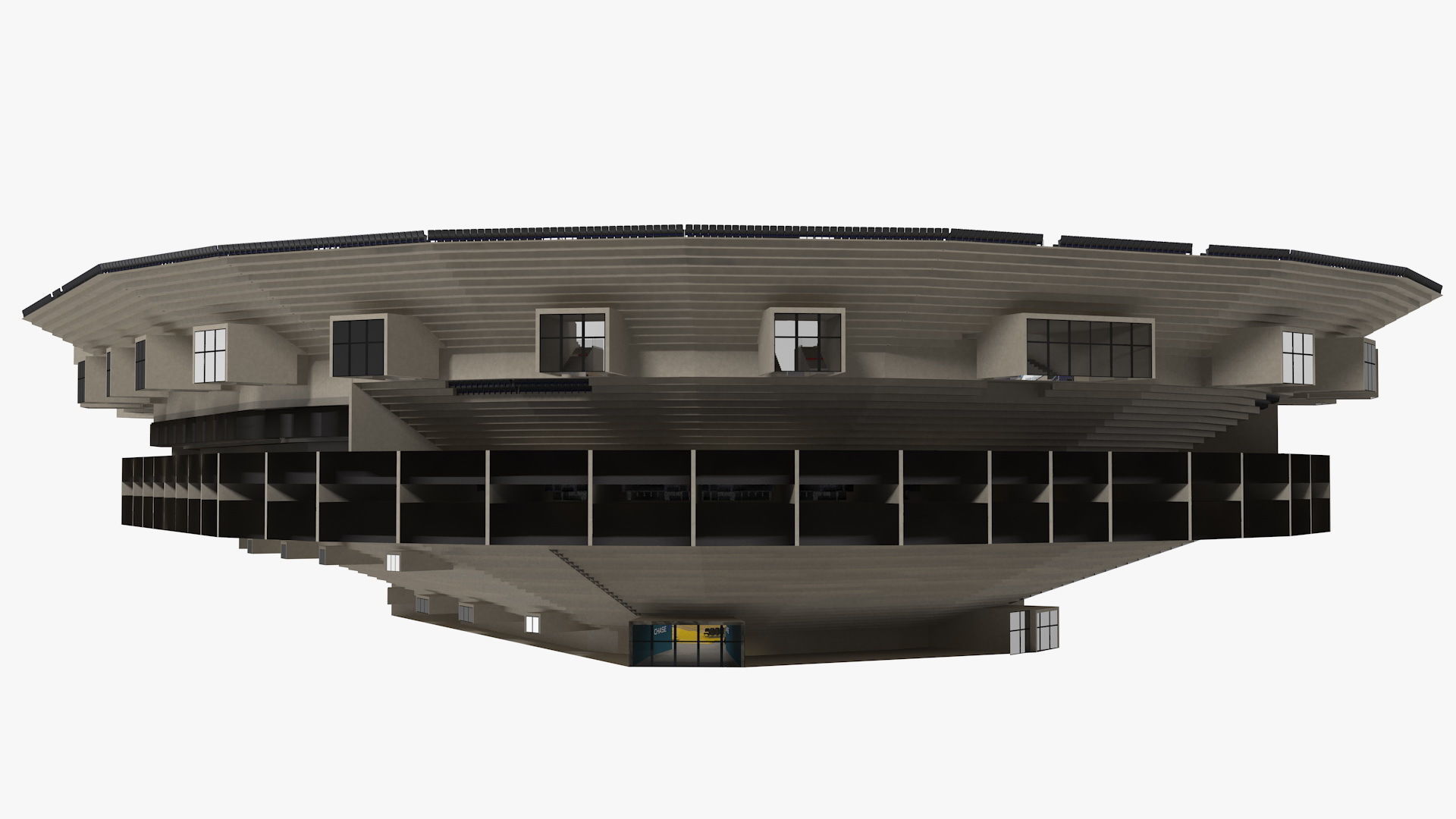 Chase Center Basketball Indoor Arena 3D model_3