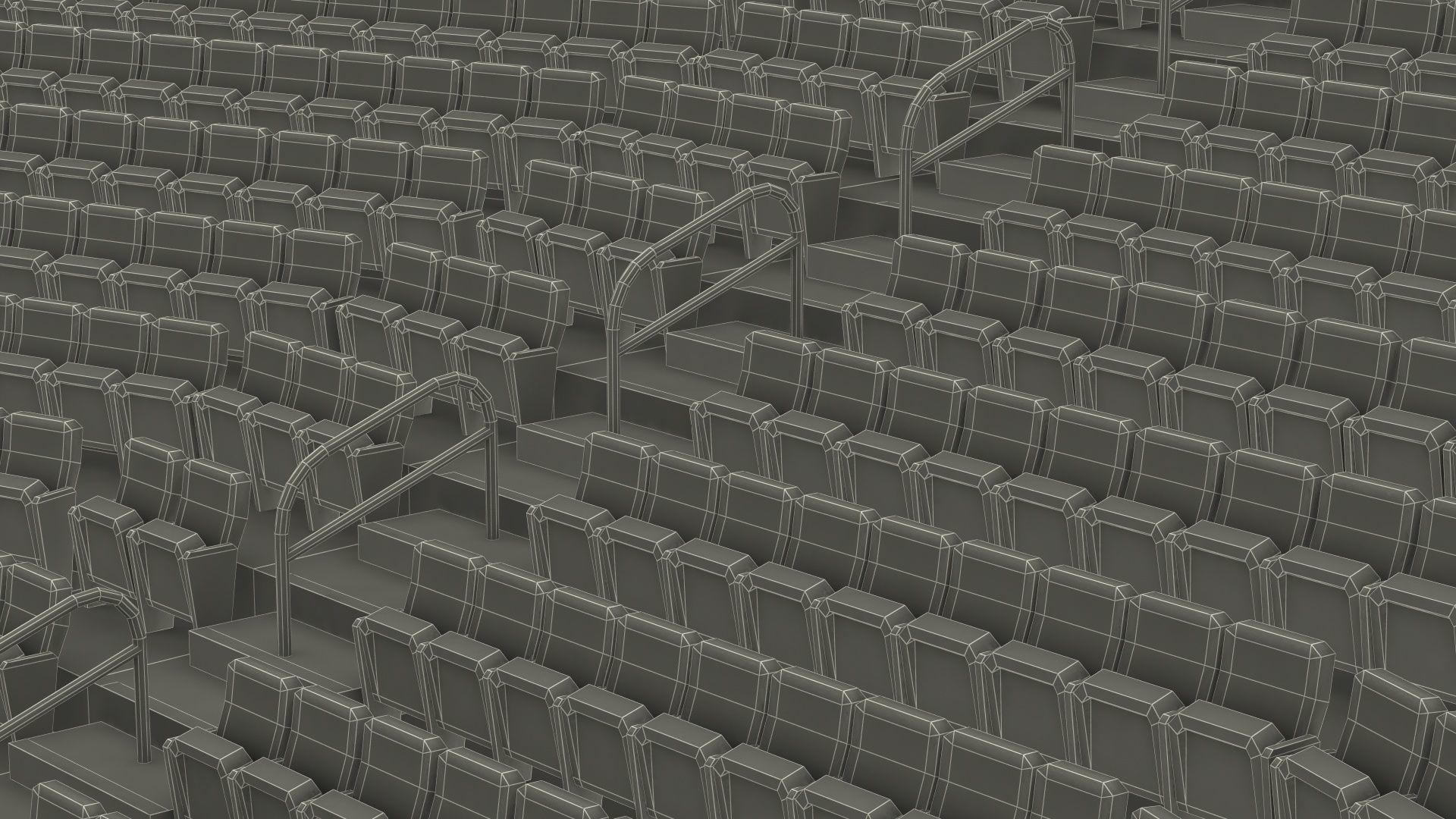 Chase Center Basketball Indoor Arena 3D model_30