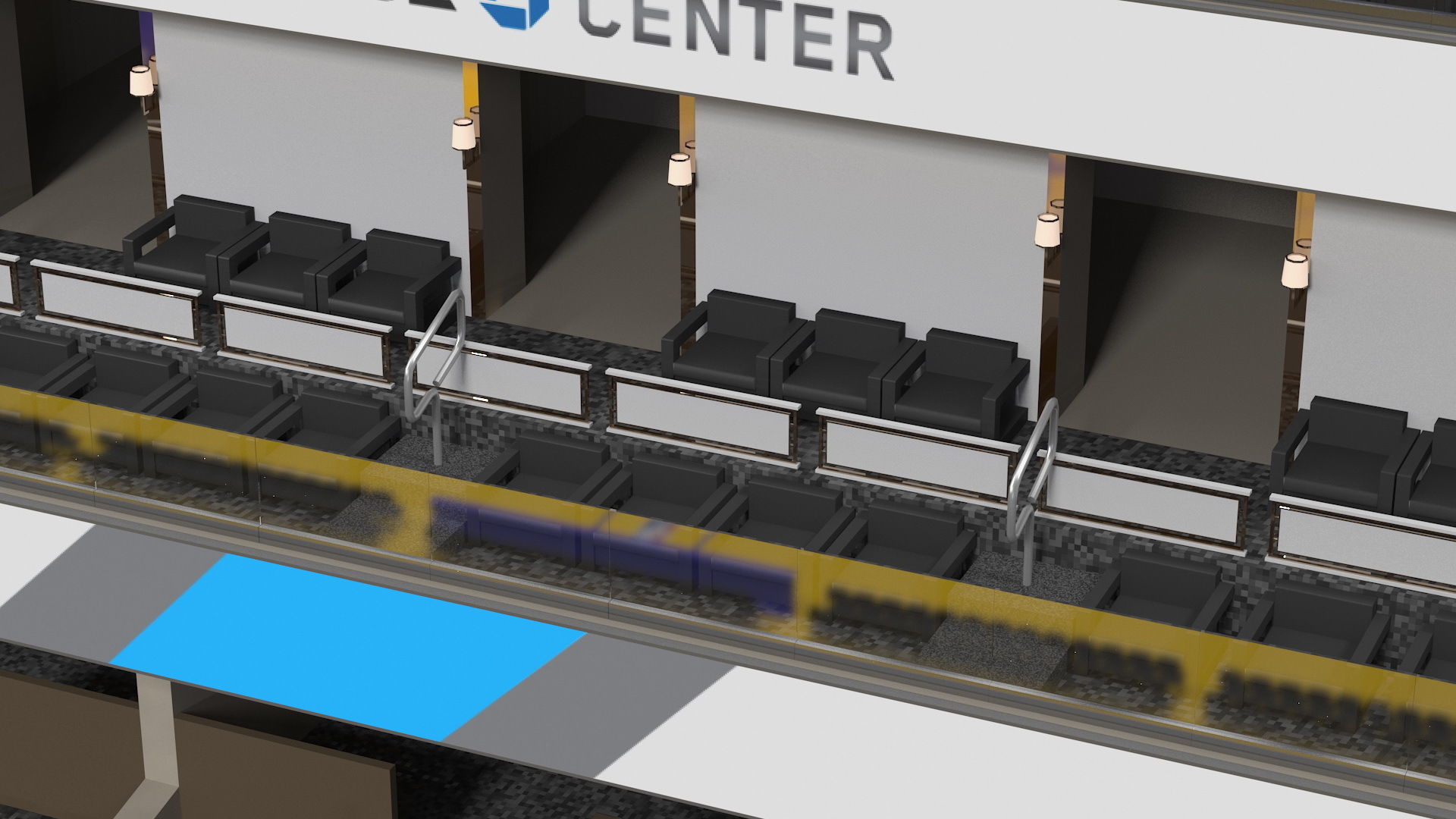 Chase Center Basketball Indoor Arena 3D model_17