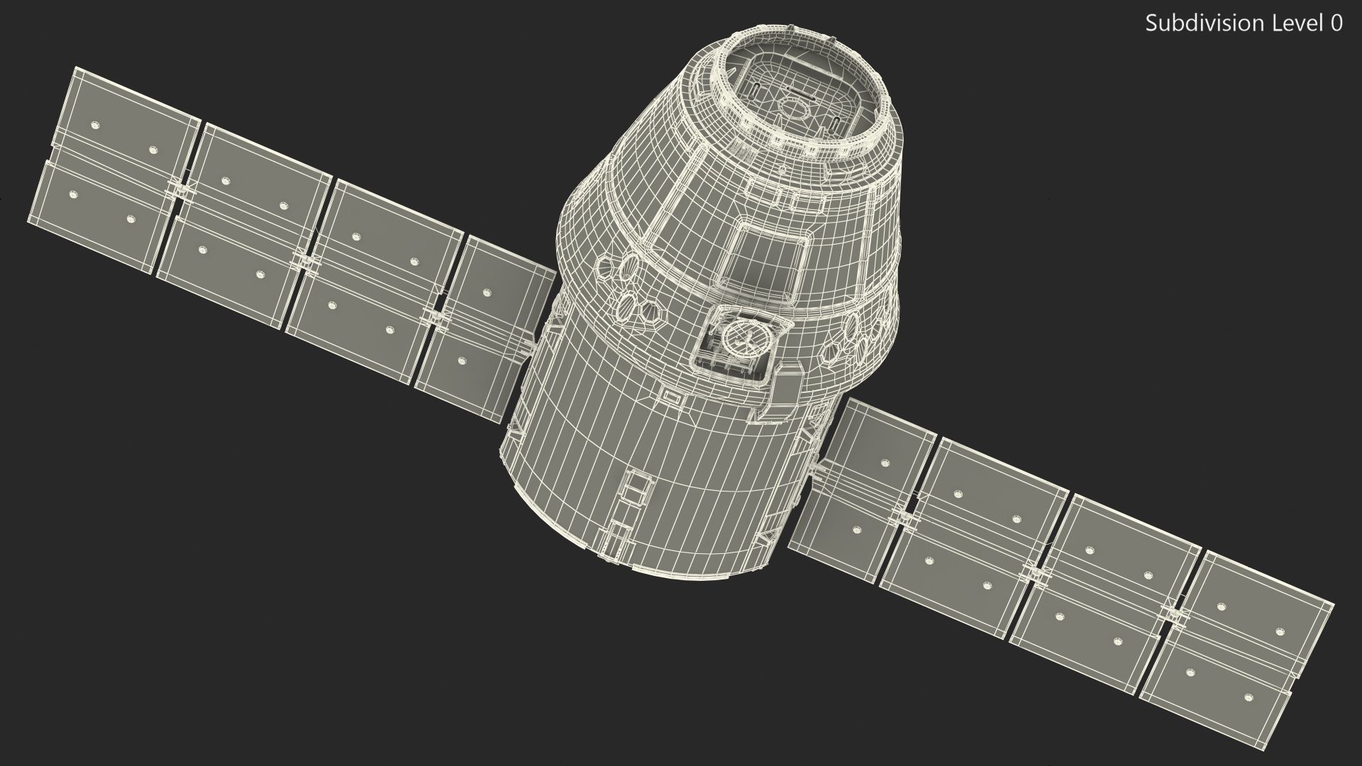ISS Module Dragon 3D model_18
