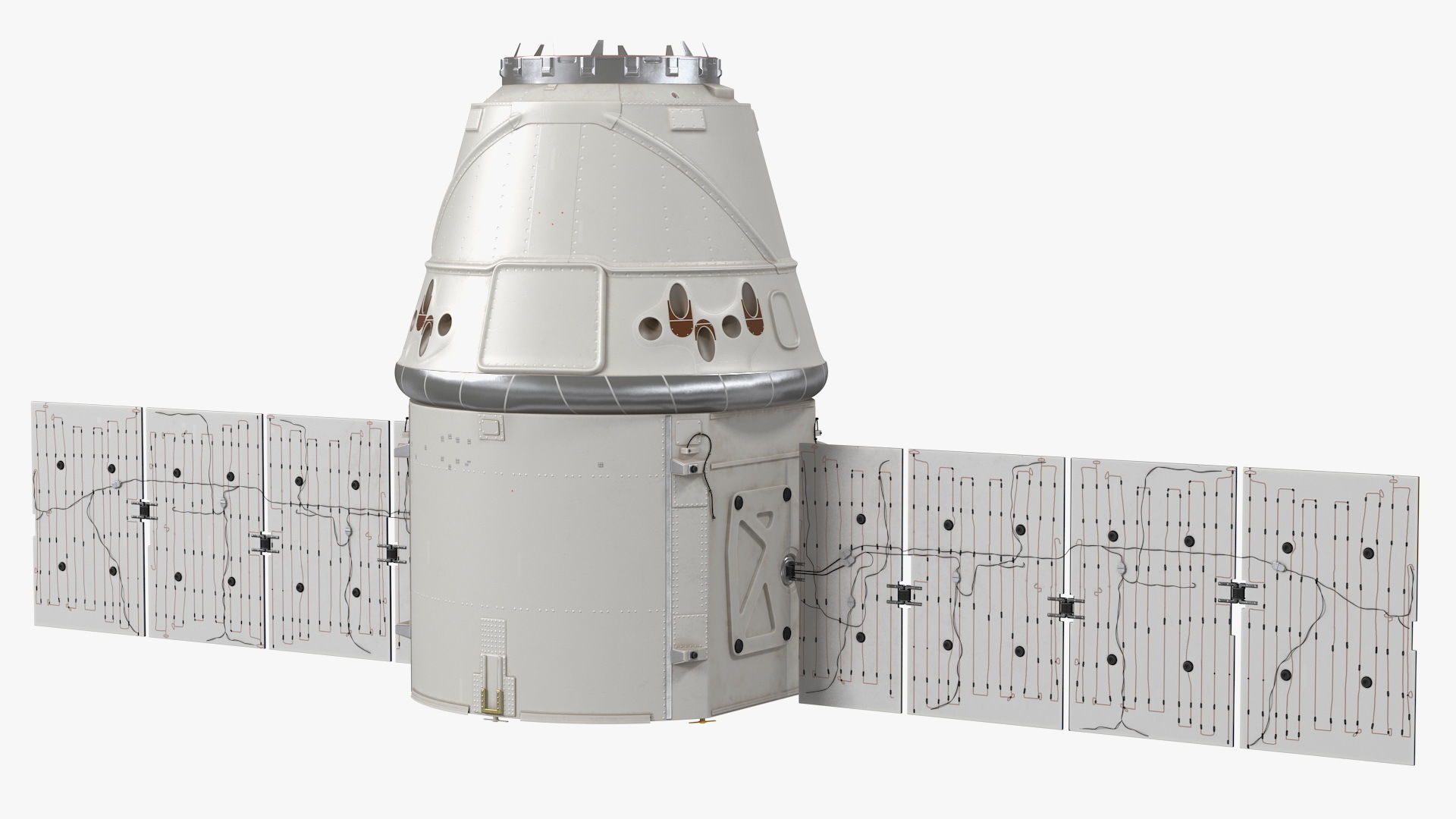 ISS Module Dragon 3D model_8