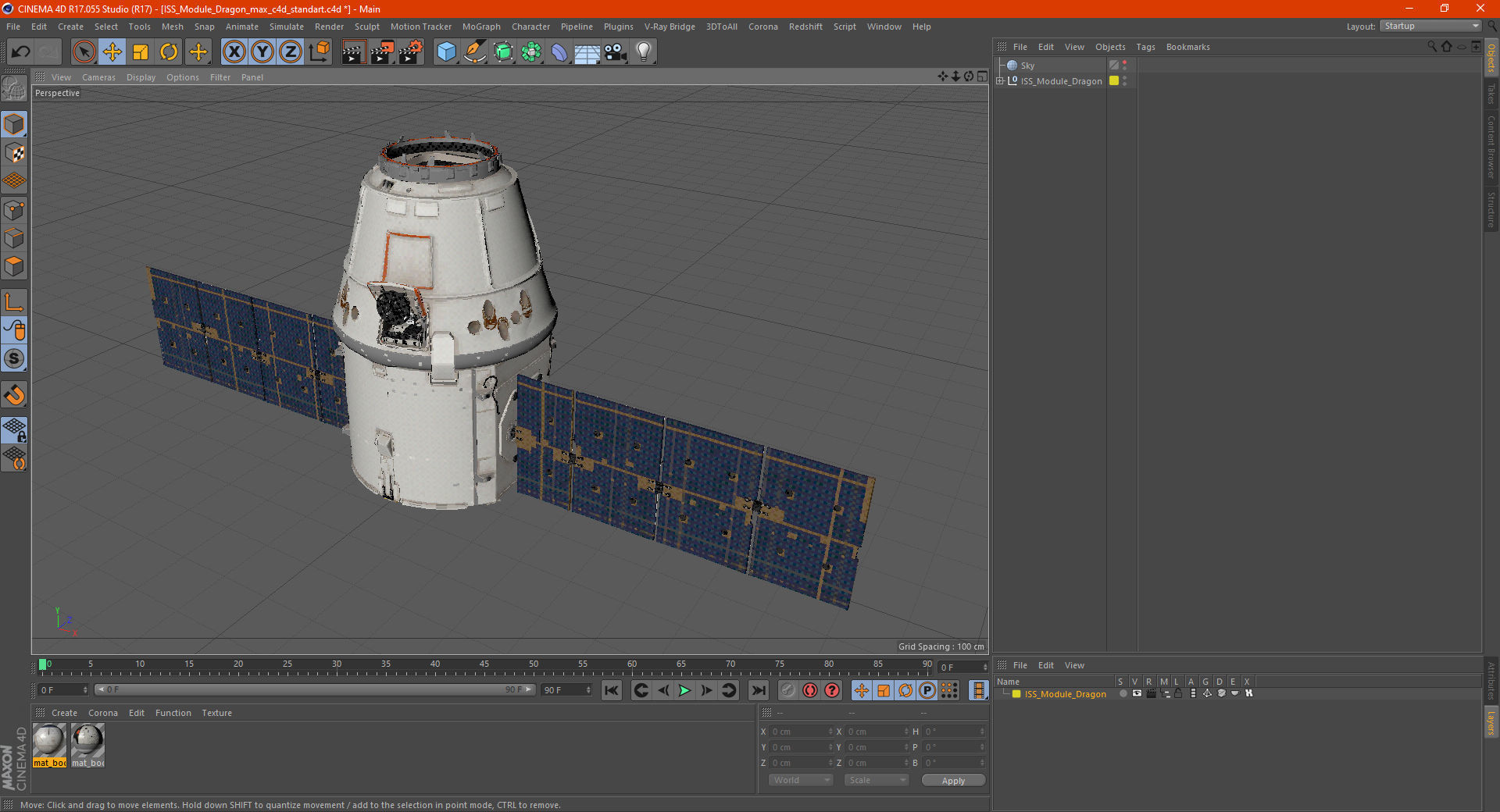 ISS Module Dragon 3D model_23