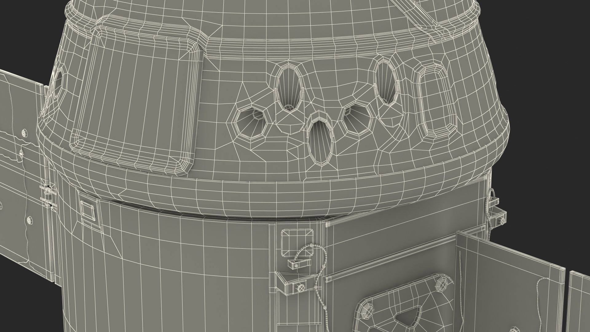 ISS Module Dragon 3D model_28
