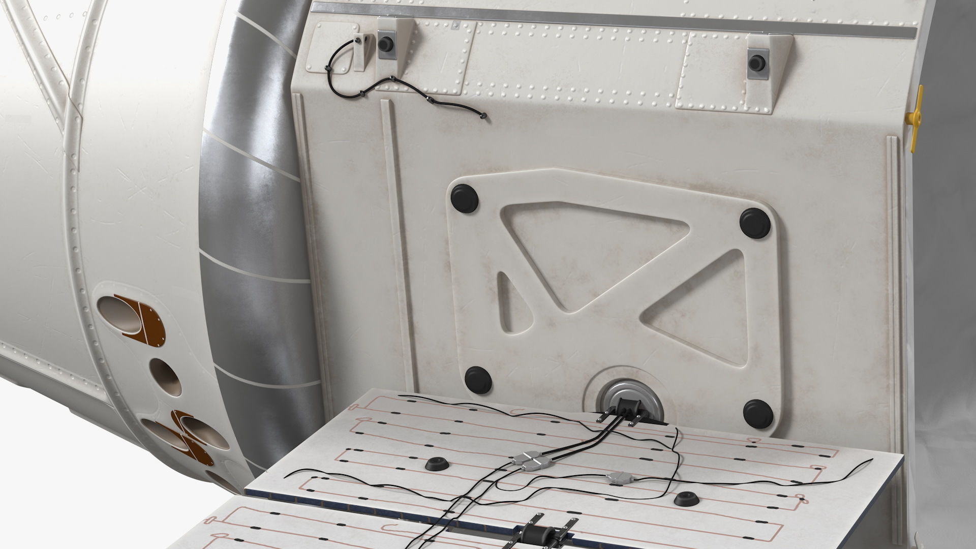 ISS Module Dragon 3D model_14