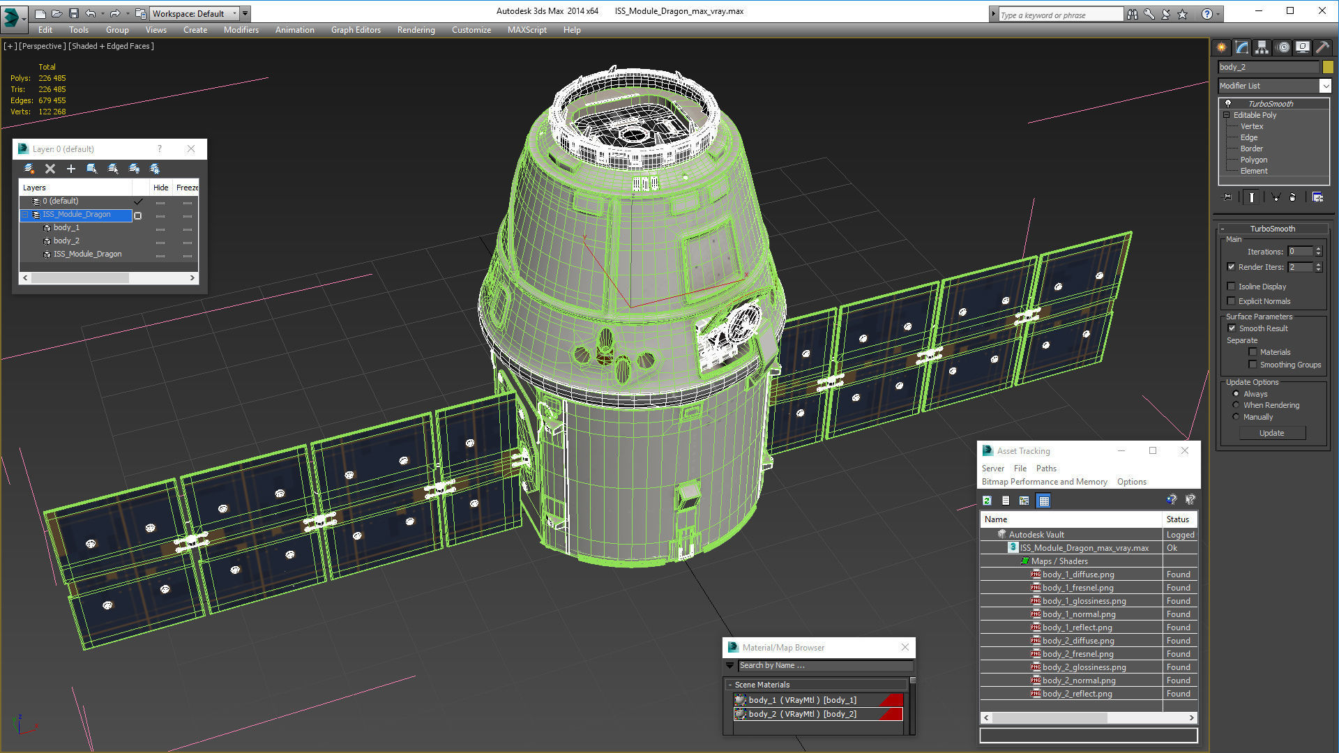 ISS Module Dragon 3D model_22