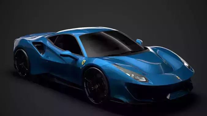 Ferrari GTB 488 Pista 2020