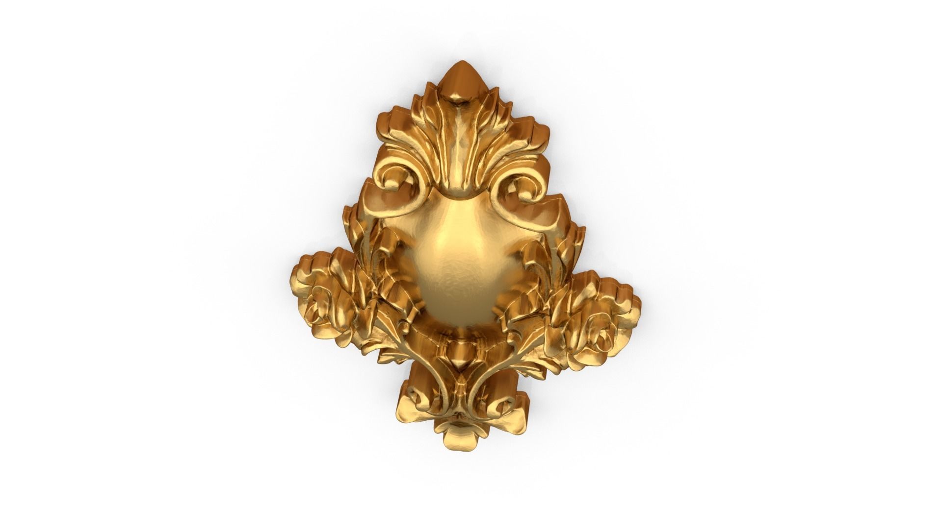 Classic decor ornament 28 3D print model_4