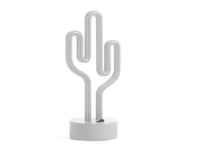 Cactus-shaped table lamp