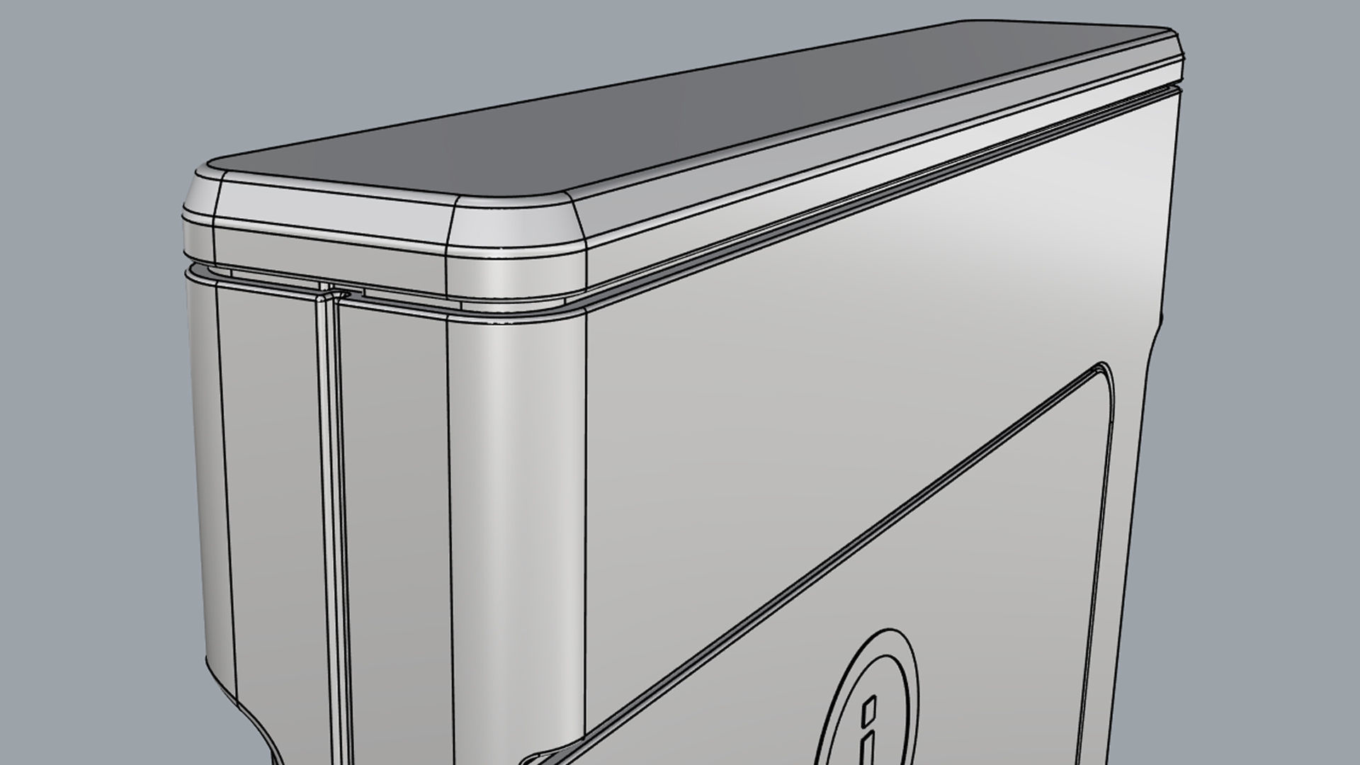 Ground Totem Self Service 07 3D model_26