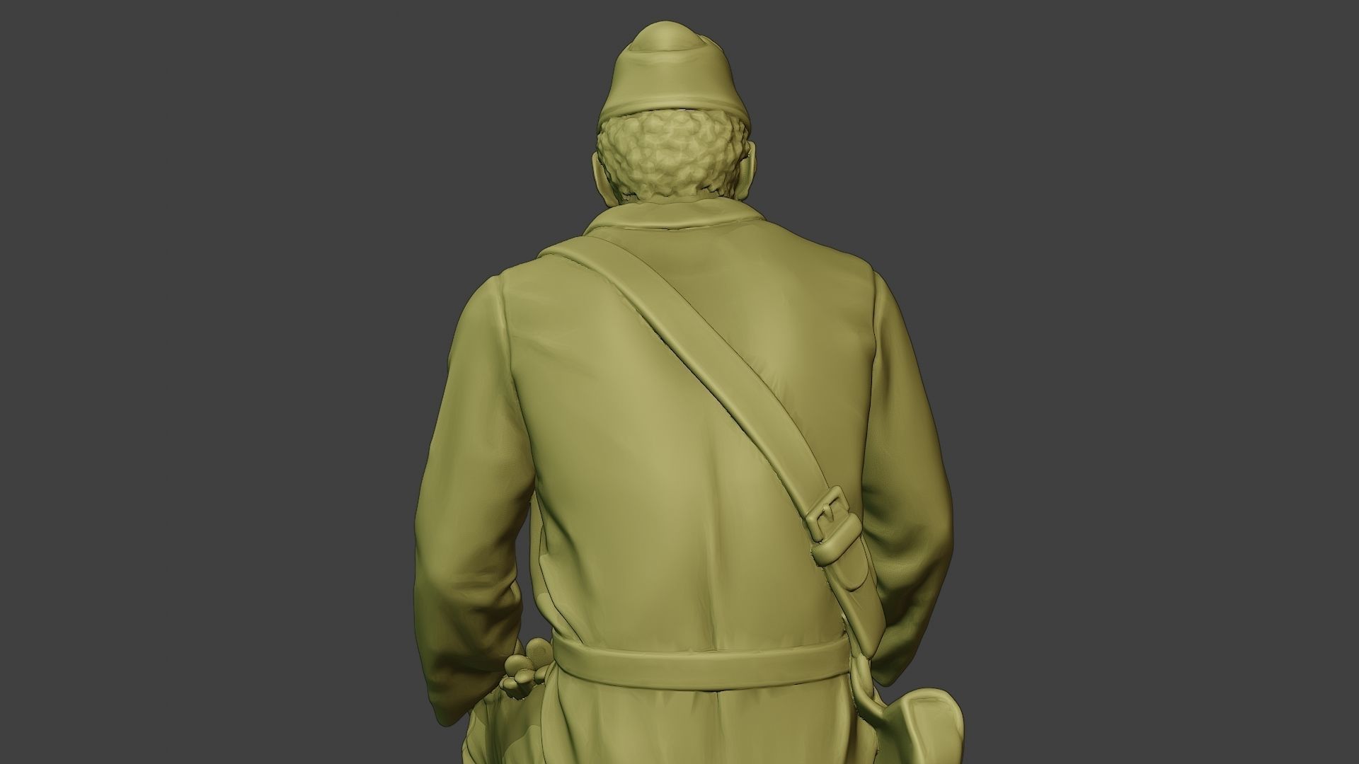 Italian Tank Crew Unit ww2 Sit ITCU1 3D print model_21