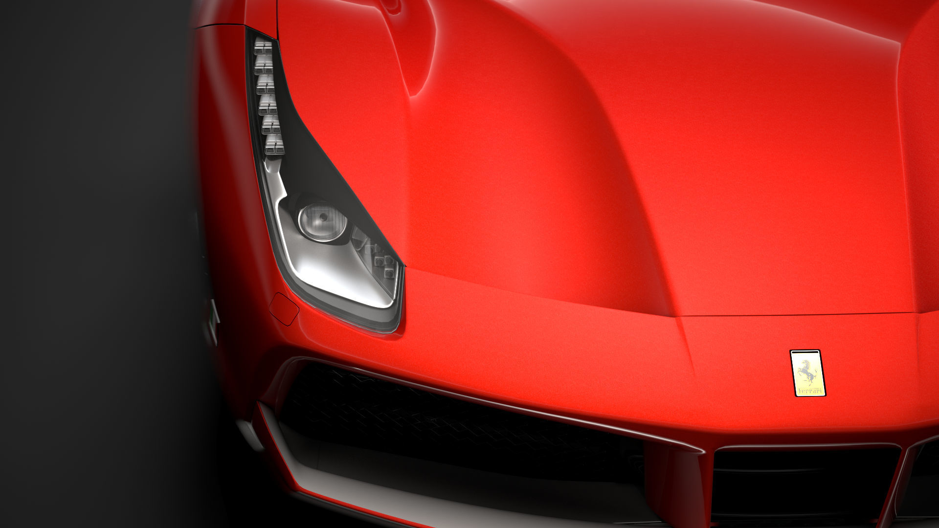 Ferrari 488 GTB The Schumacher 2018 3D model_9