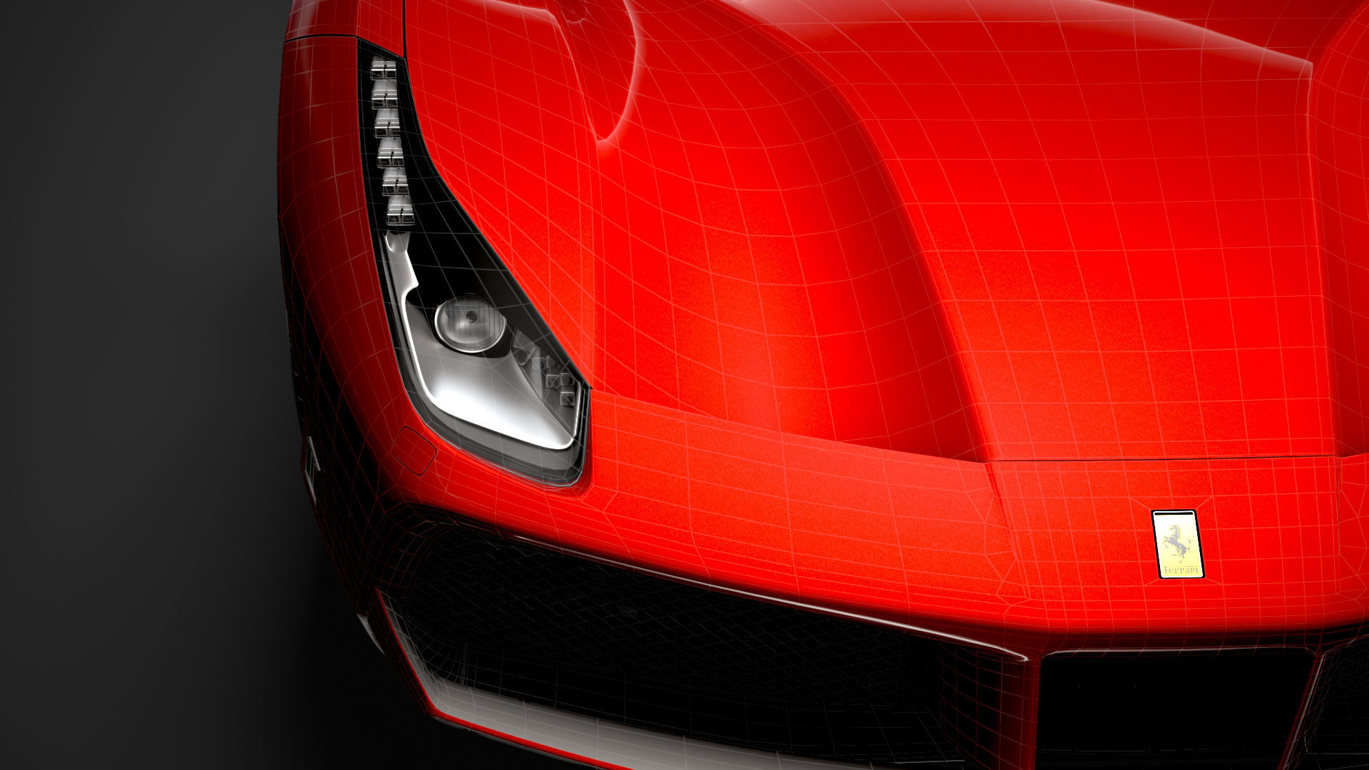 Ferrari 488 GTB The Schumacher 2018 3D model_37