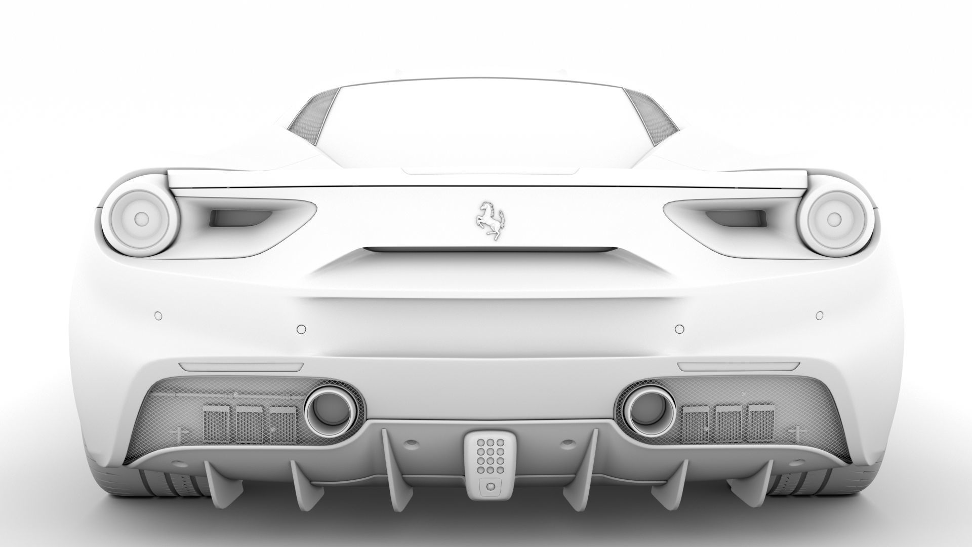 Ferrari 488 GTB The Schumacher 2018 3D model_27