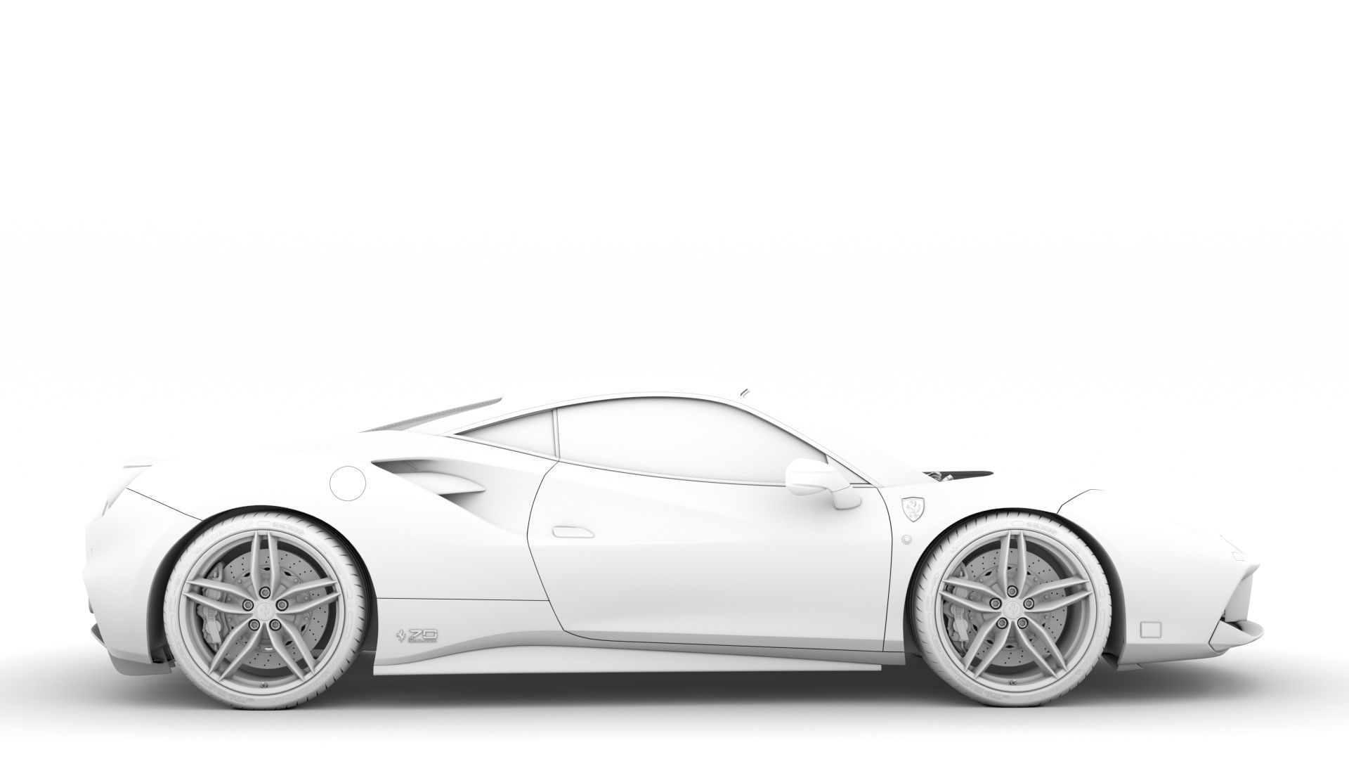 Ferrari 488 GTB The Schumacher 2018 3D model_15