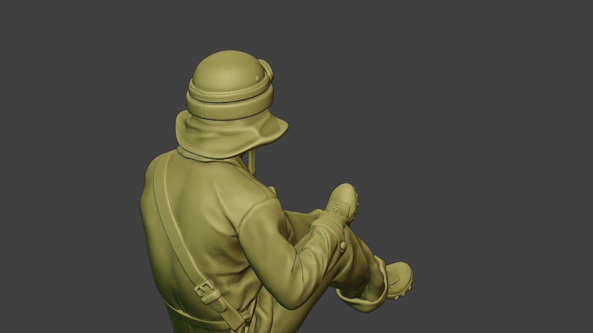 Italian Tank Crew Unit ww2 Sit3 ITCU1 3D print model_24