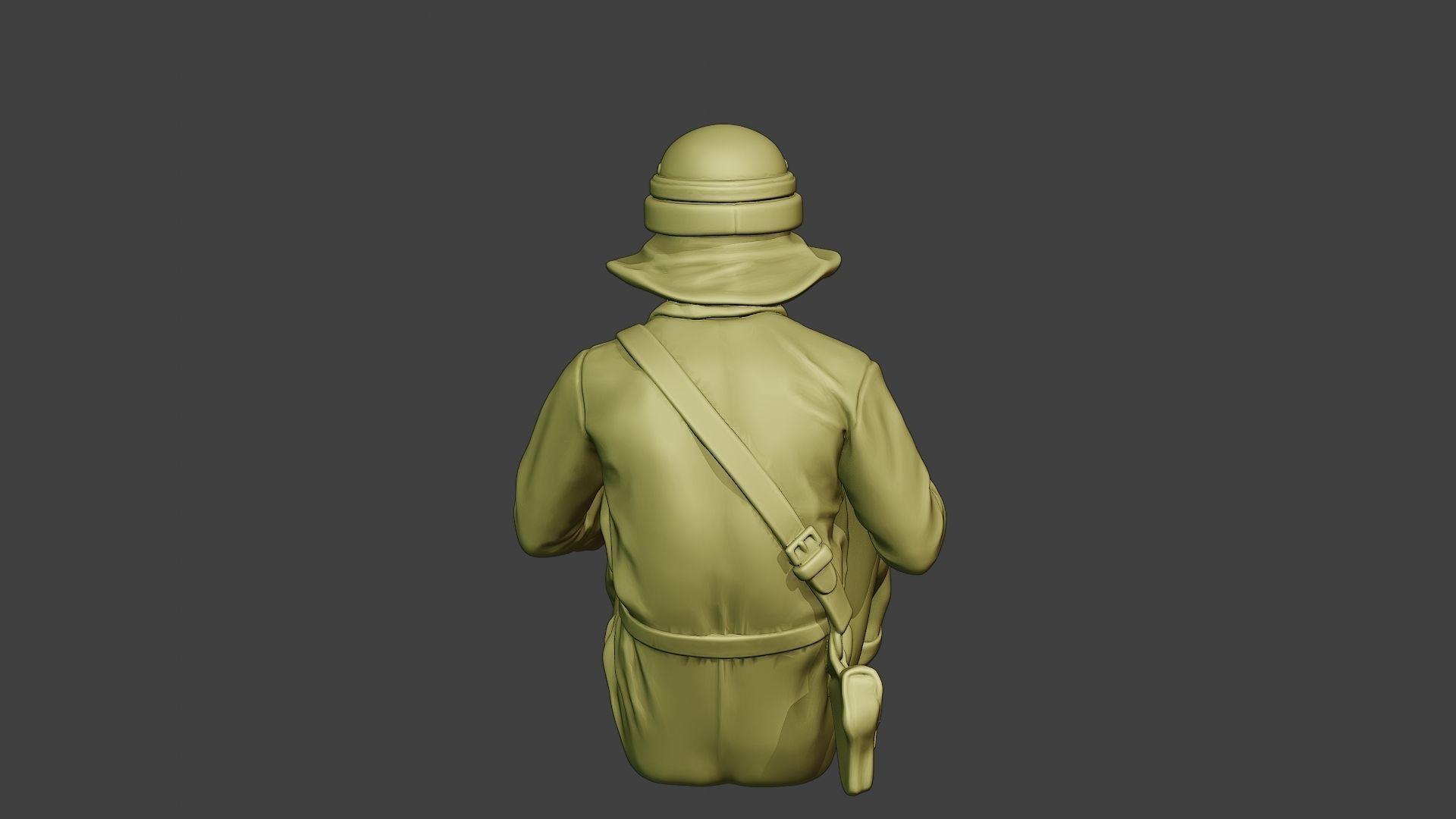 Italian Tank Crew Unit ww2 Sit3 ITCU1 3D print model_6