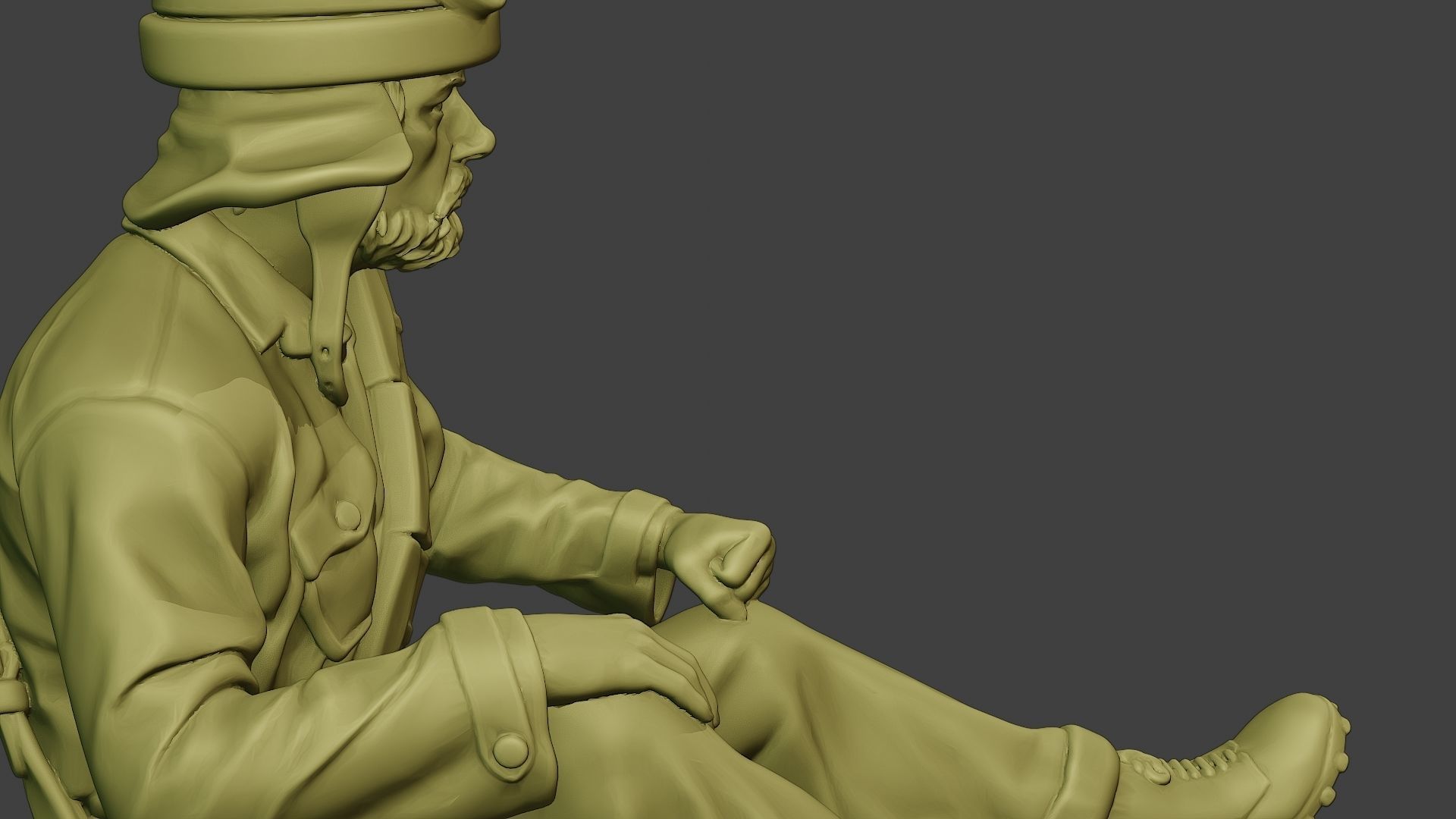 Italian Tank Crew Unit ww2 Sit3 ITCU1 3D print model_20