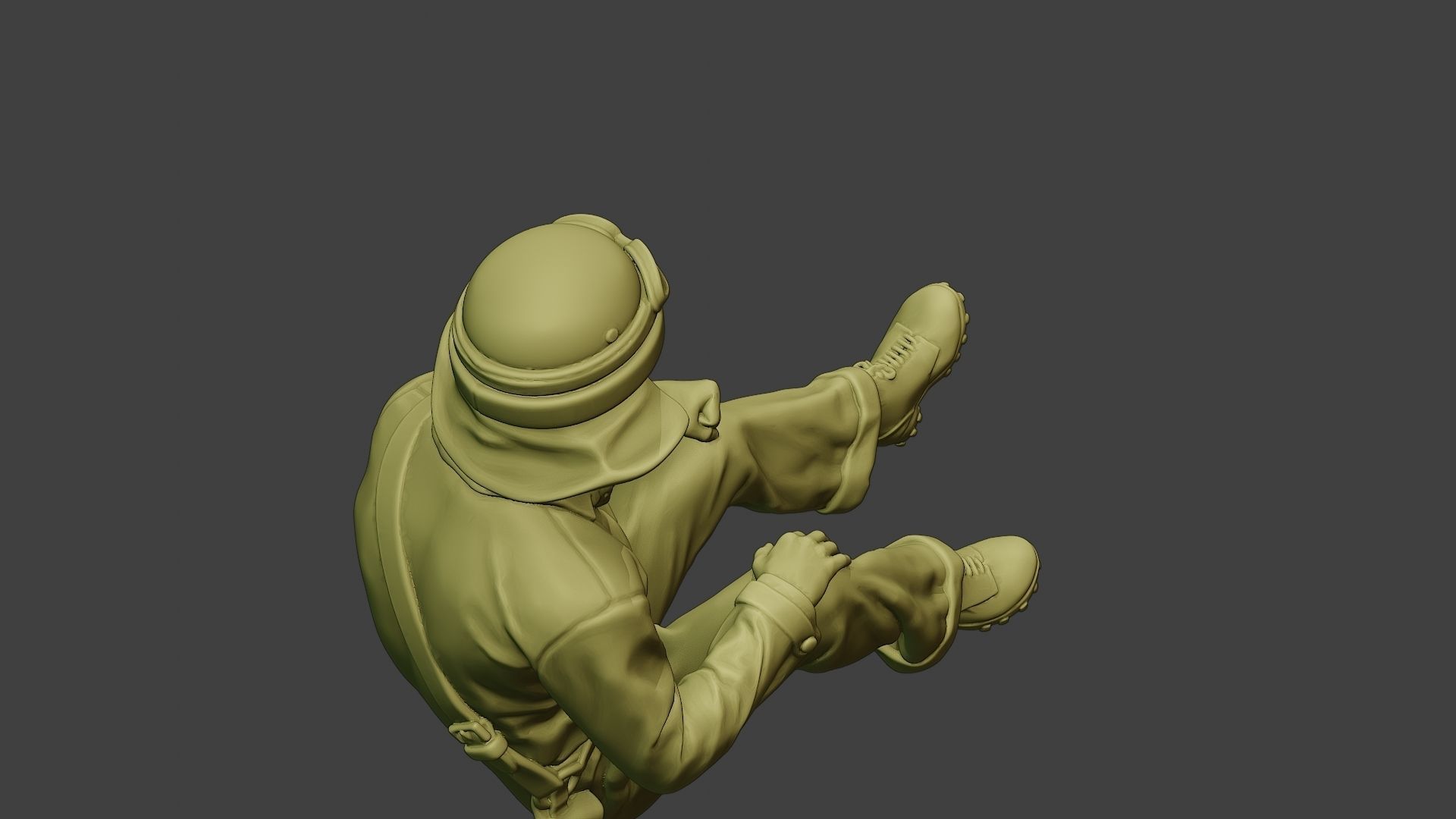 Italian Tank Crew Unit ww2 Sit3 ITCU1 3D print model_22