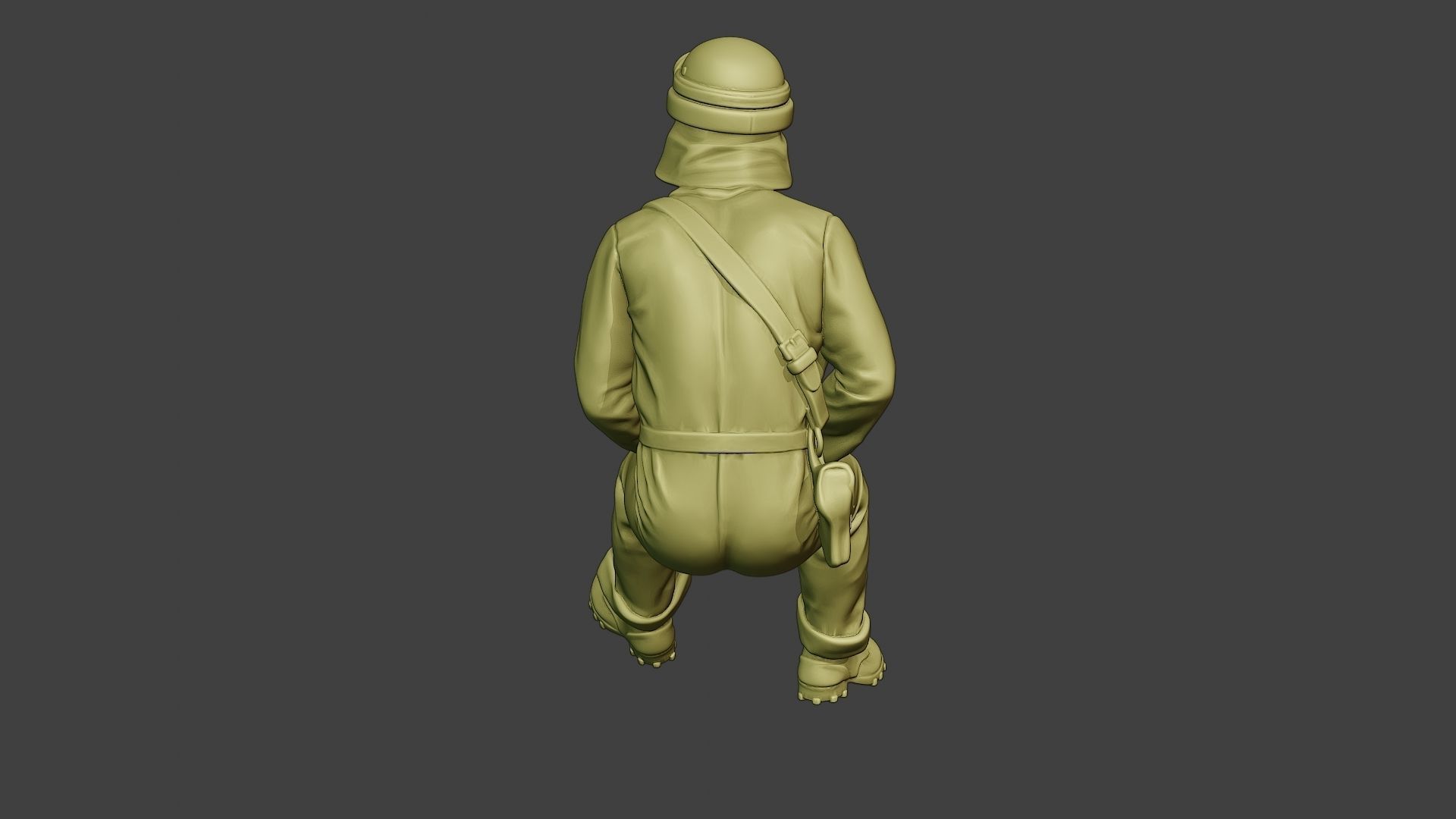 Italian Tank Crew Unit ww2 Sit4 ITCU1 3D print model_6